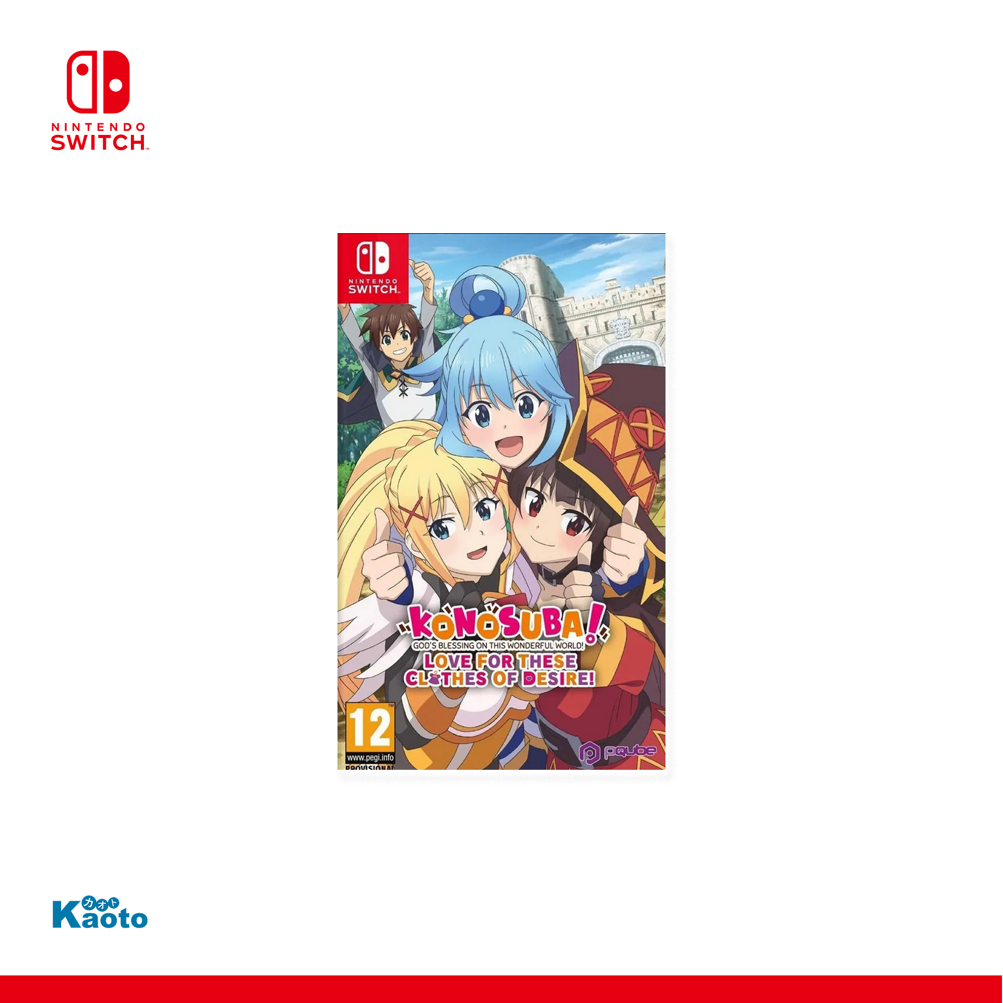Konosuba Gods Blessing on this Wonderful World: Love for These Clothes of Desire! SWITCH