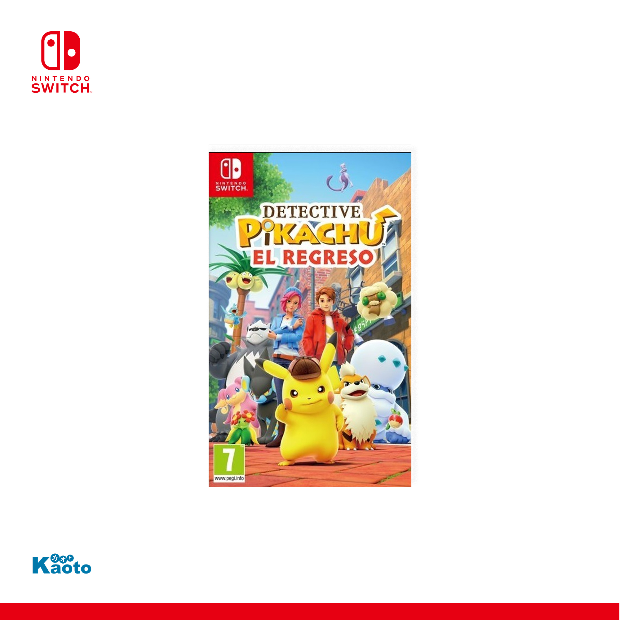 Detective Pikachu El Regreso SWITCH