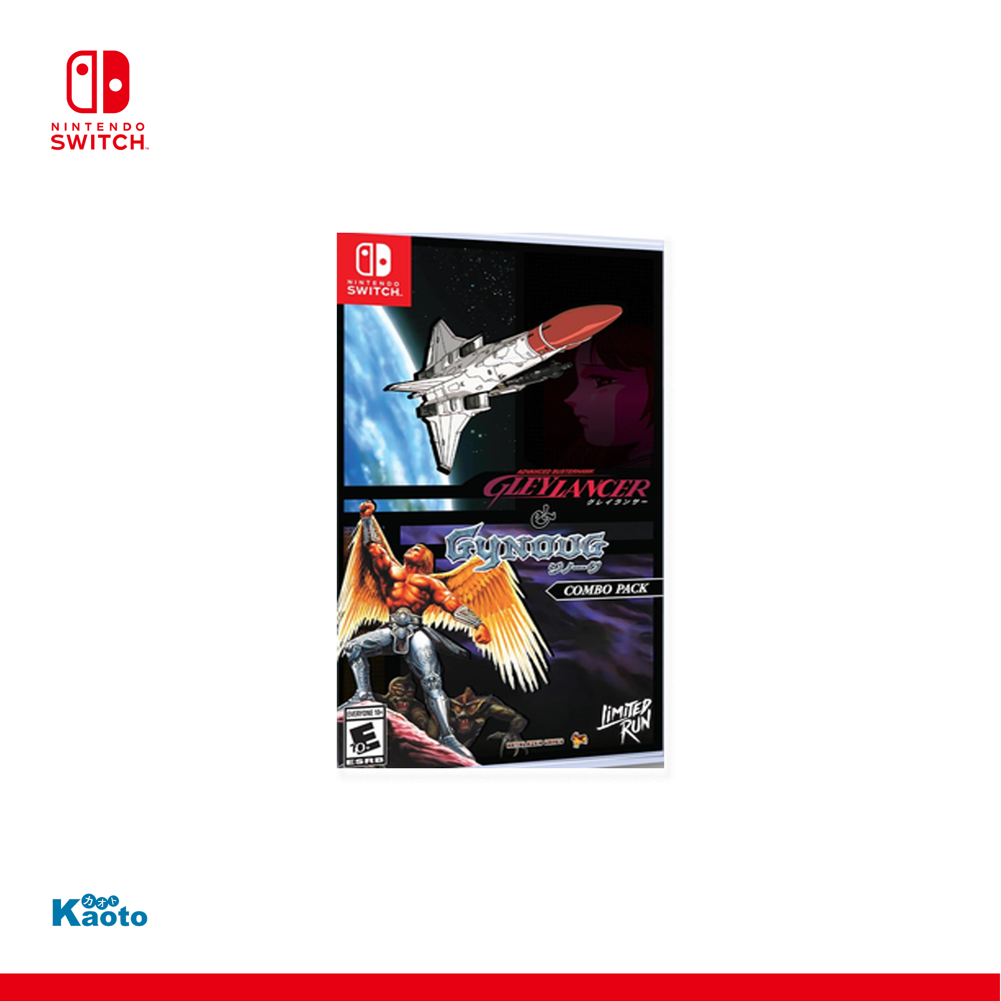 Gleylancer and Gynoug Combo Pack Limited Run Games SWITCH (Importación americana)