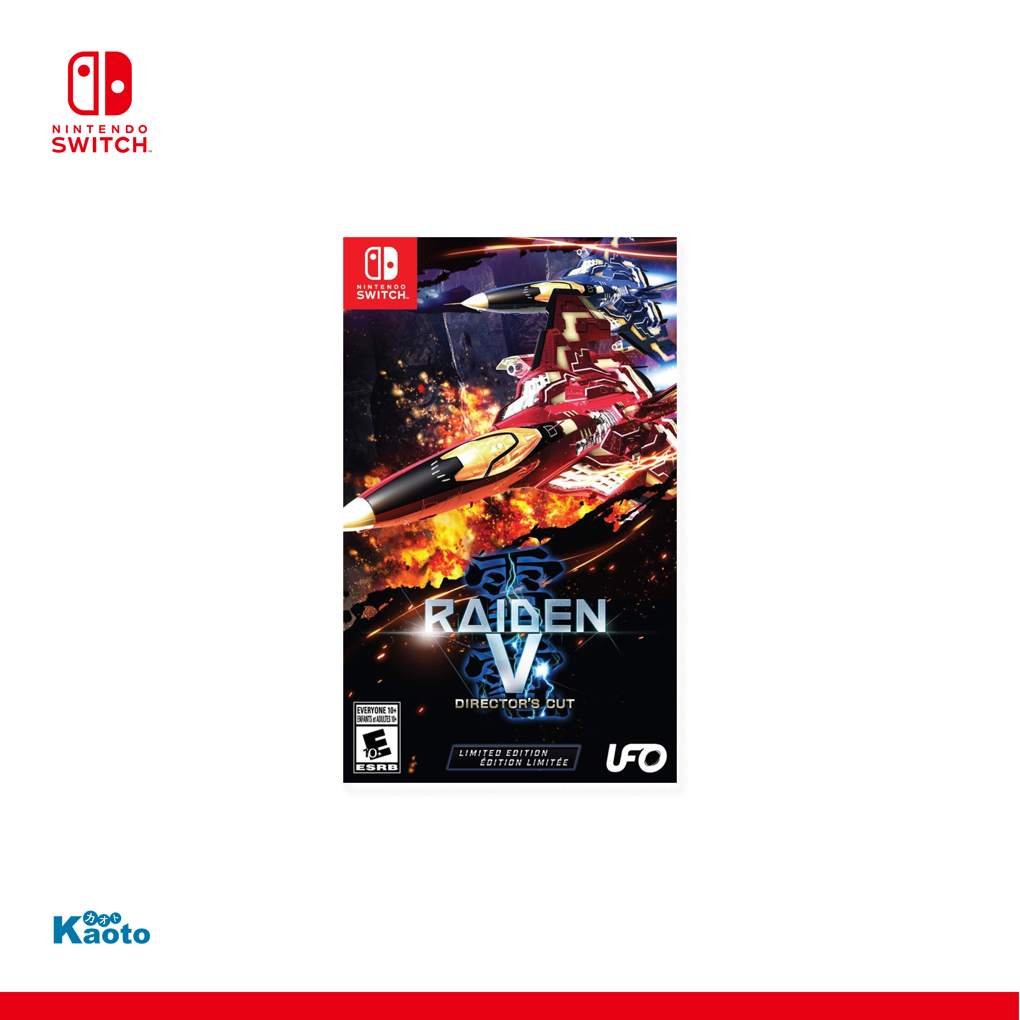 Raiden V Director's Cut SWITCH (Importación americana)