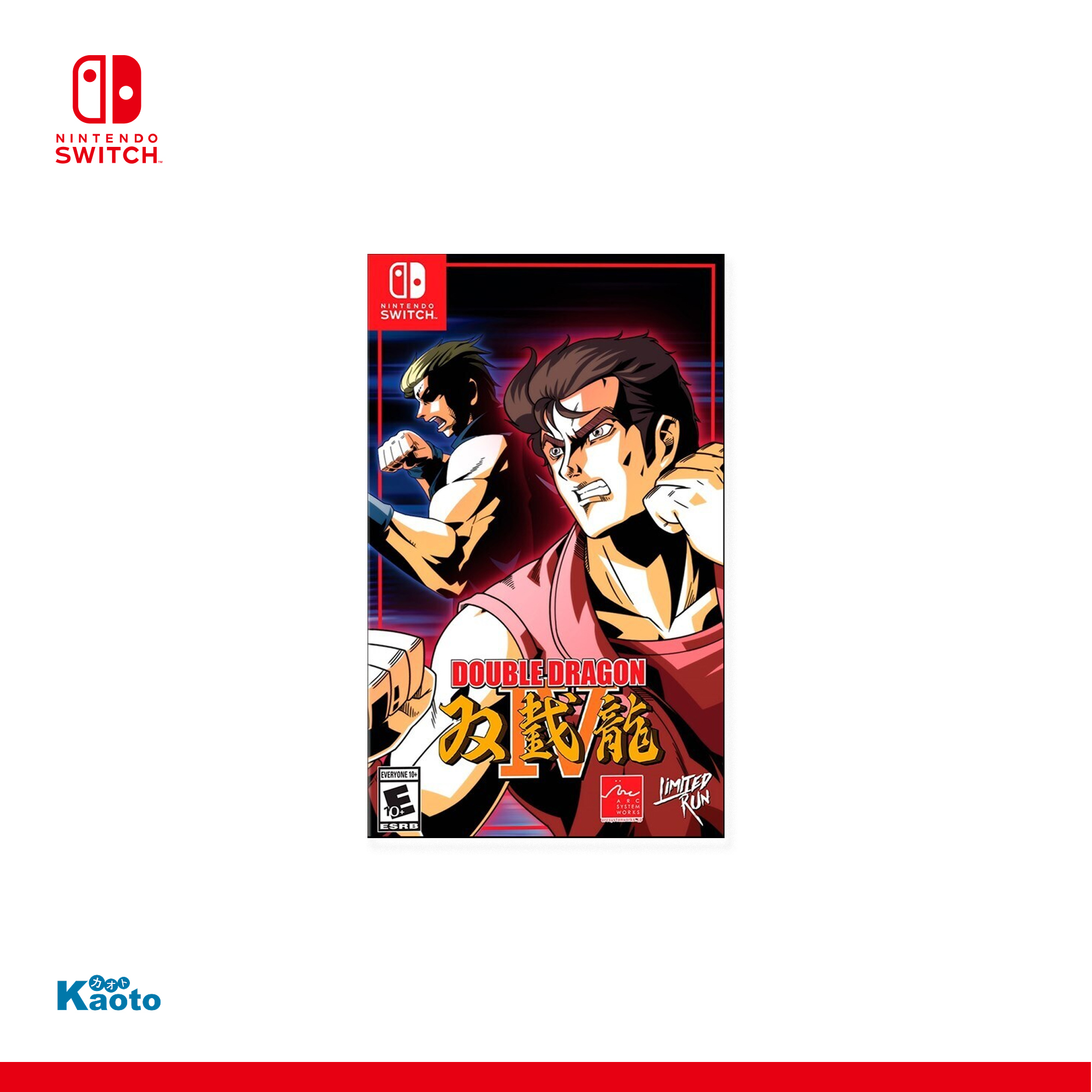 Double Dragon IV Limited Run Games SWITCH (Importación americana)
