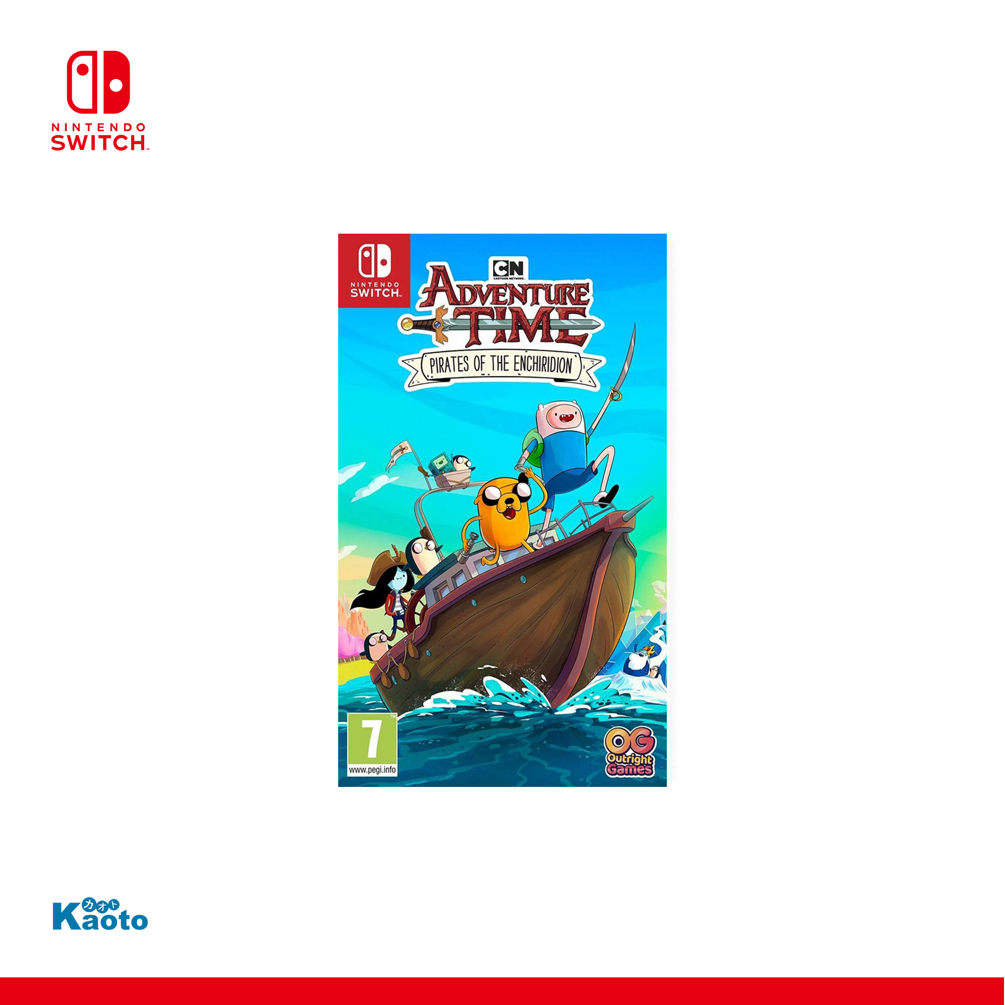 Hora de Aventuras Piratas del Enchiridion SWITCH (Importación francesa)