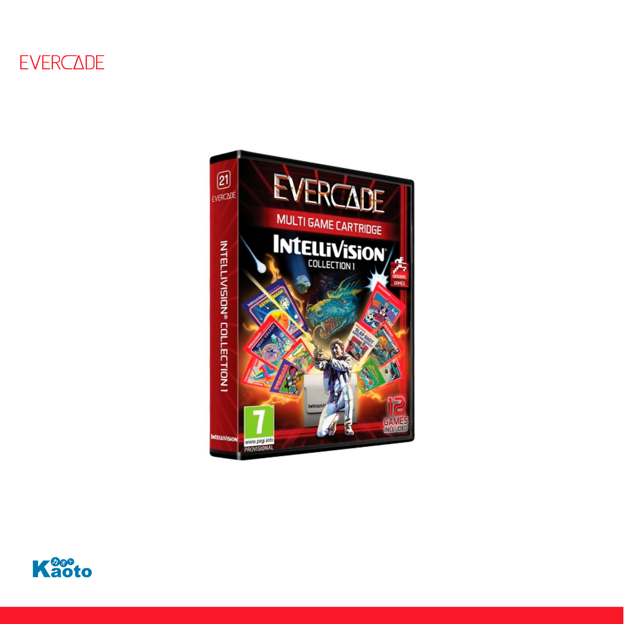 Cartucho Evercade Intellivision Collection 1 Nº21