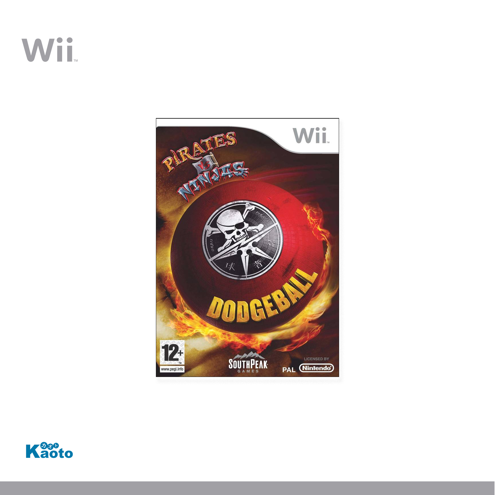 Pirates vs Ninjas Dodgeball WII