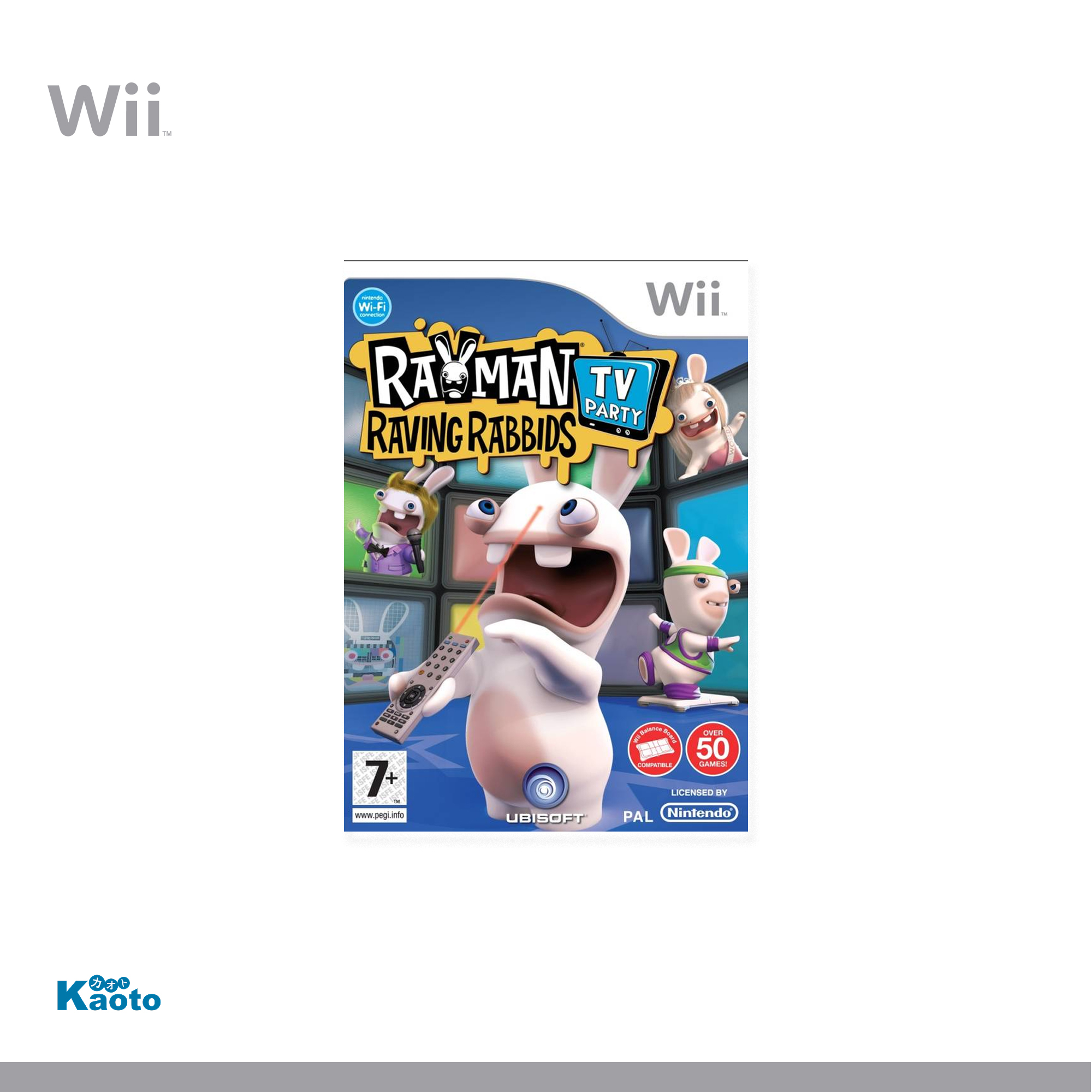 Rayman Raving Rabbids TV Party WII