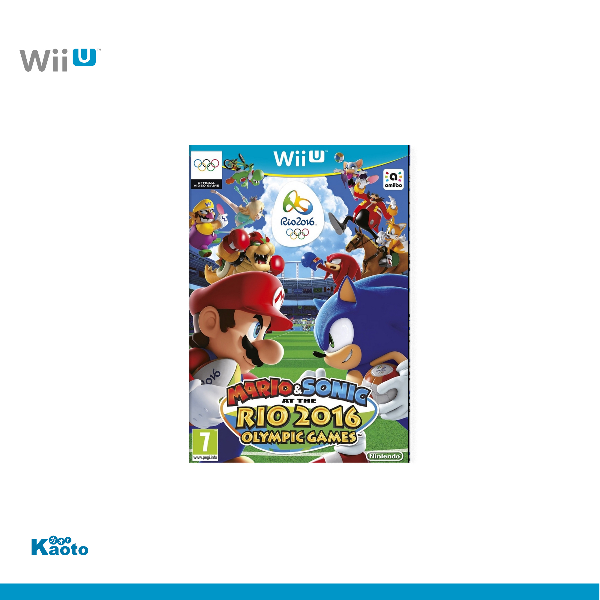 Mario y Sonic en Juegos Olimpicos Rio 2016 WIIU