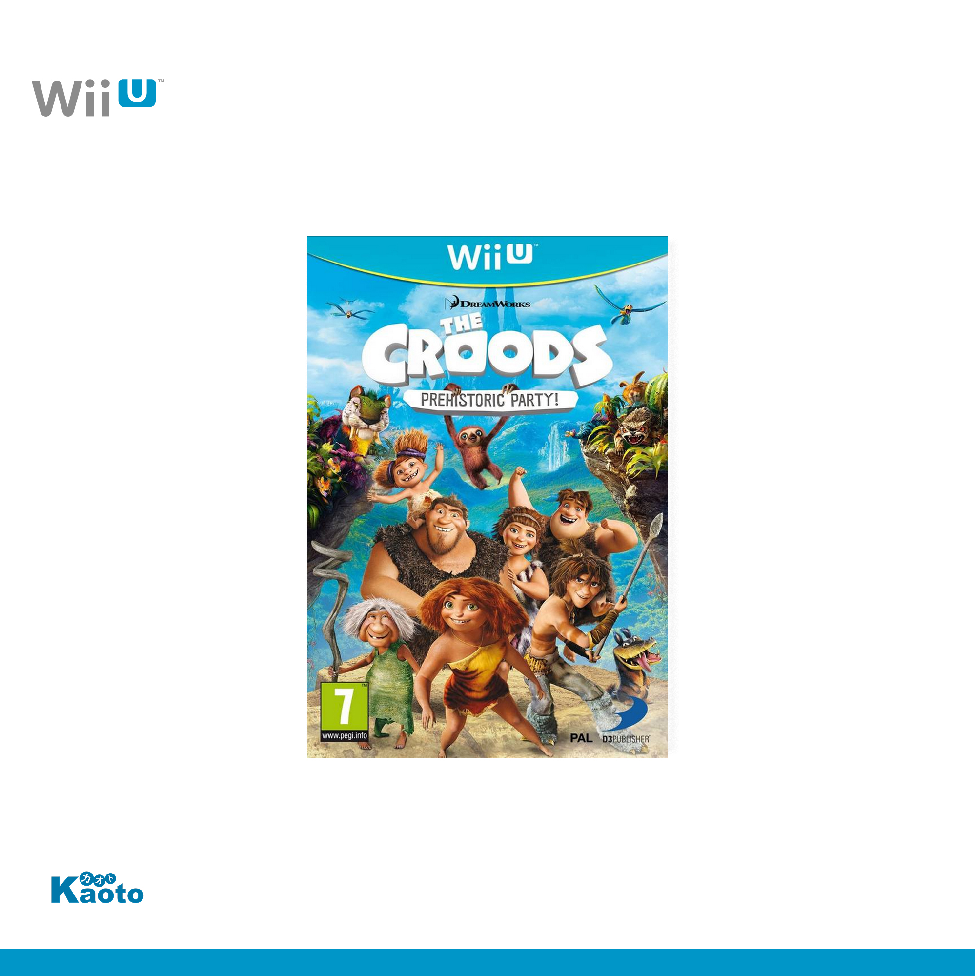 Los Croods Fiesta Prehistorica WIIU
