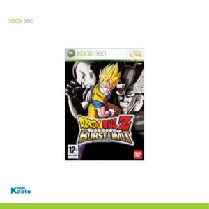 Caratula Dañada Dragon Ball Z Burst Limit XBOX 360