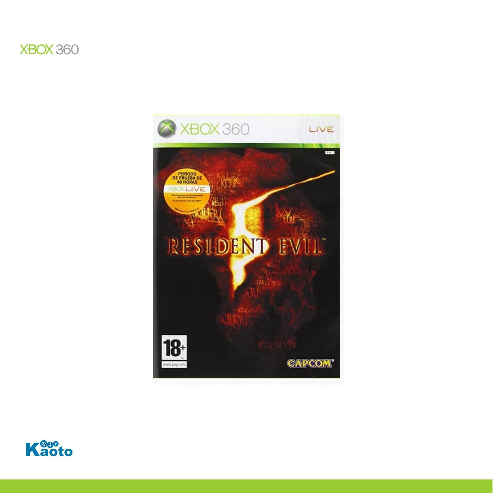 Resident Evil 5 XBOX 360