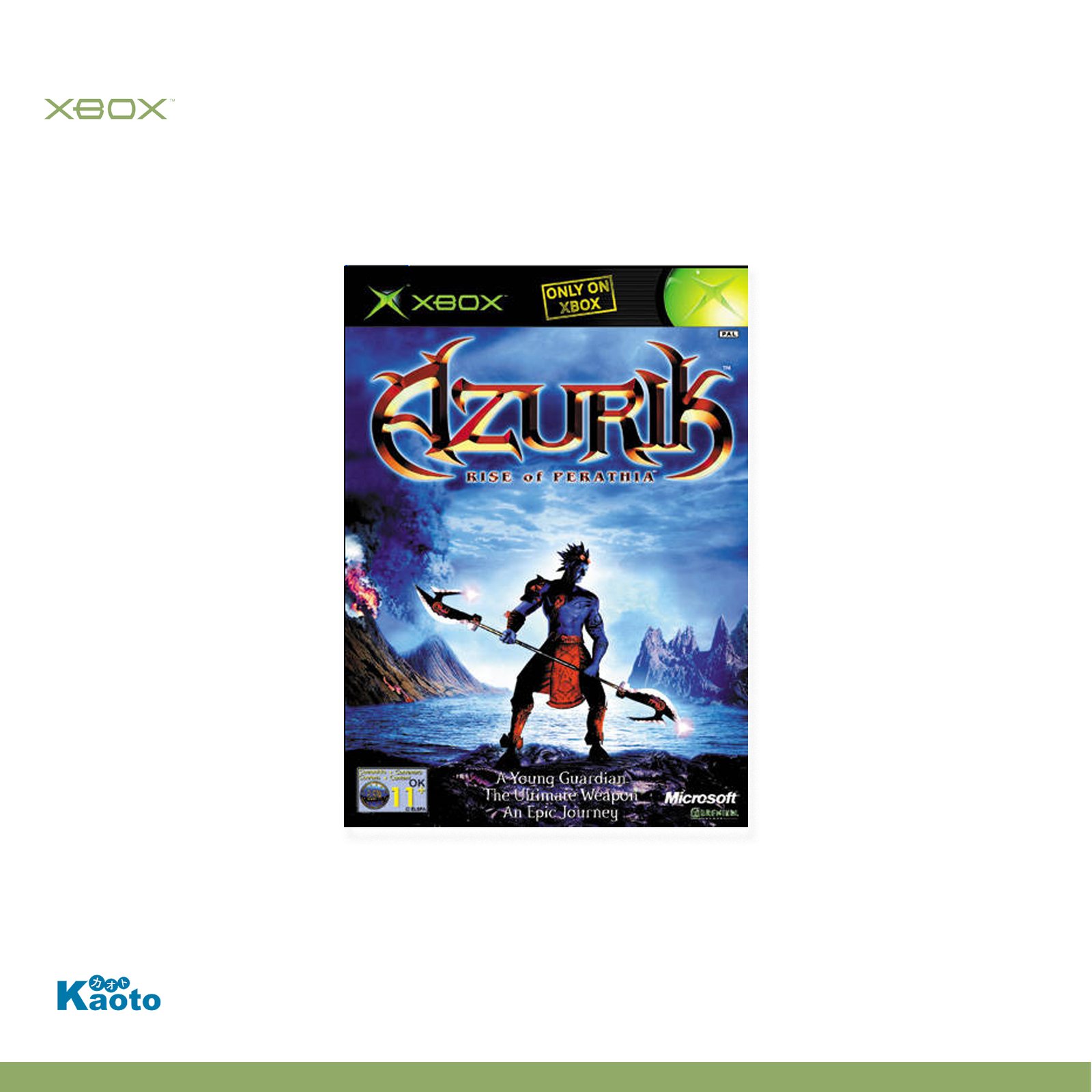 Azurik Rise of Perathia XBOX