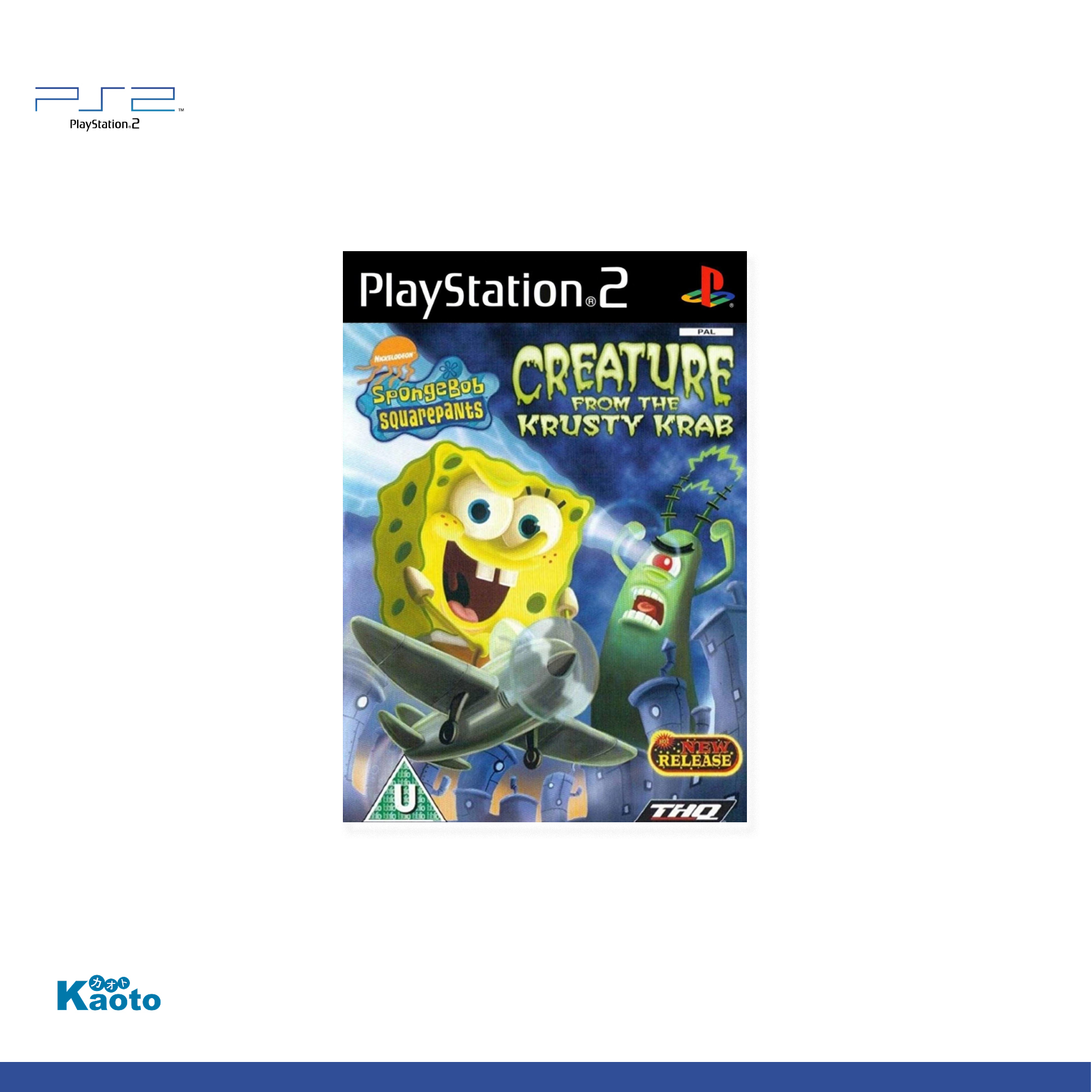 Bob Esponja La Criatura del Krustaceo Krujiente PLAYSTATION 2