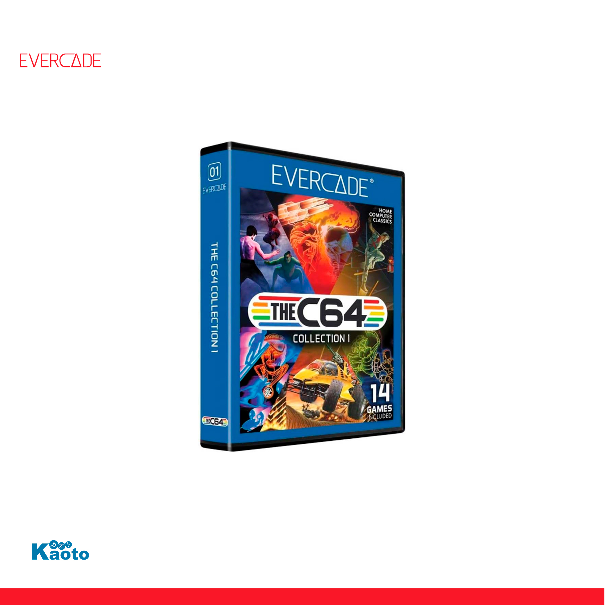 Cartucho Evercade C64 Collection 1 Nº01