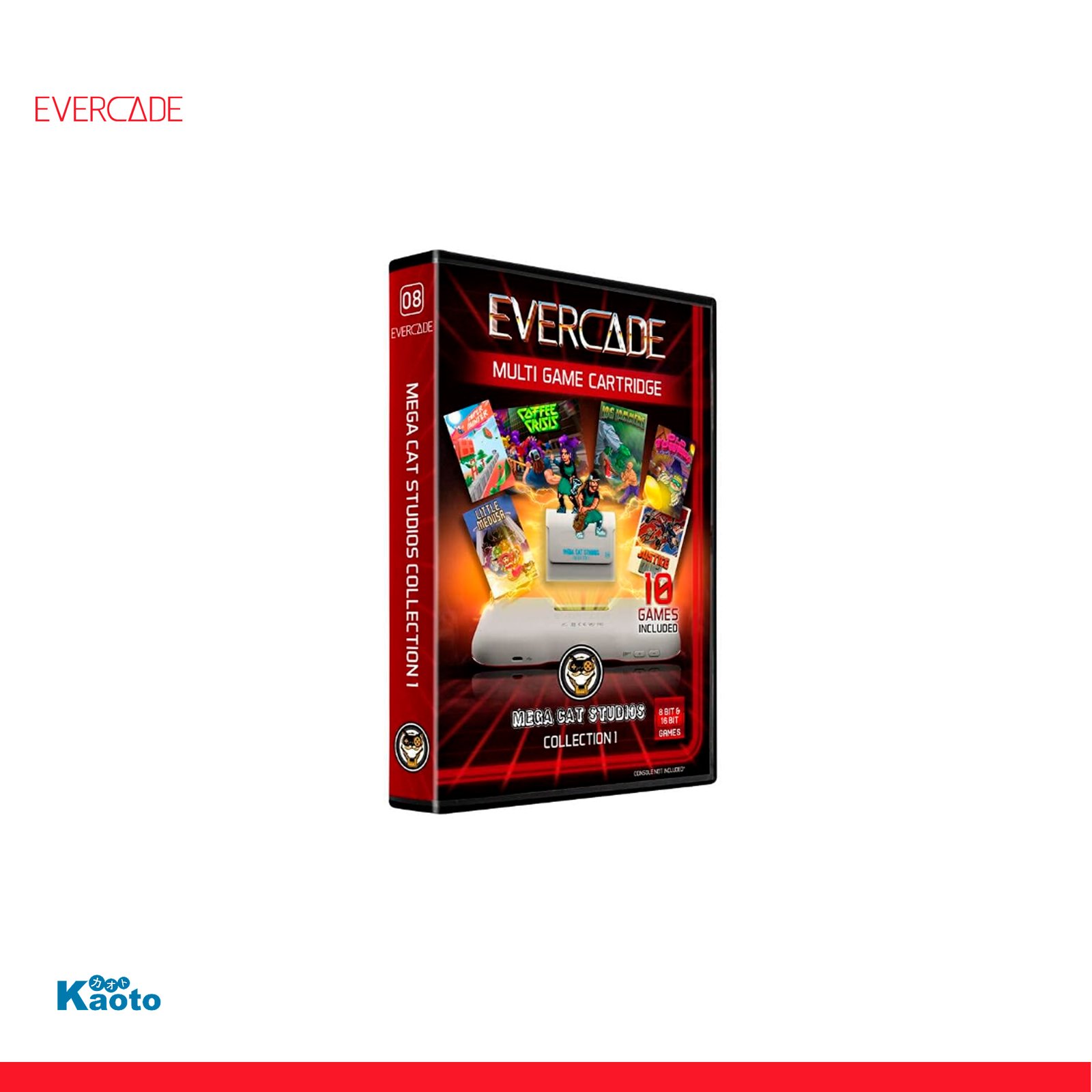 Cartucho Evercade Mega Cat Studios Collection 1 Nº08