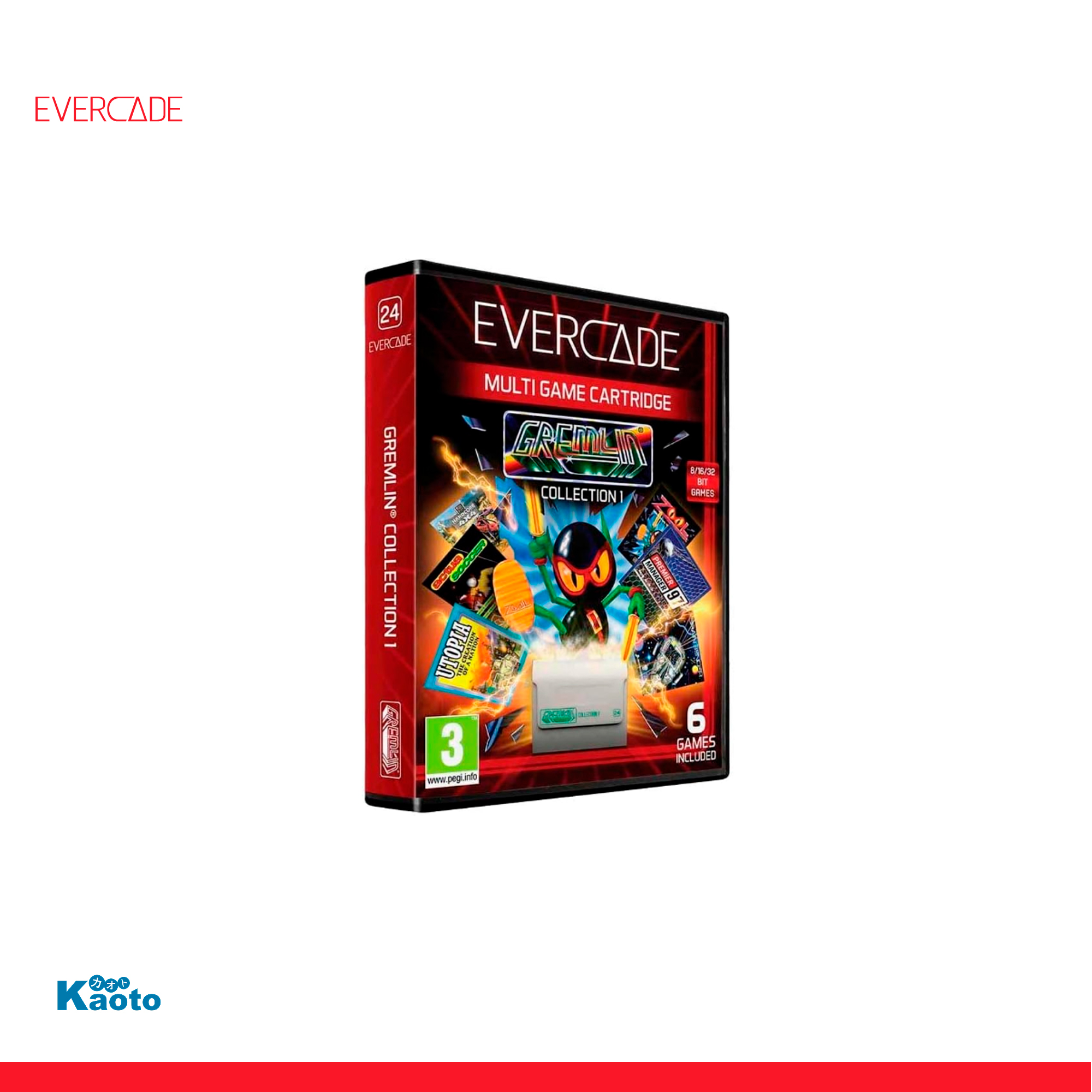 Cartucho Evercade Gremlin Collection 1 Nº24