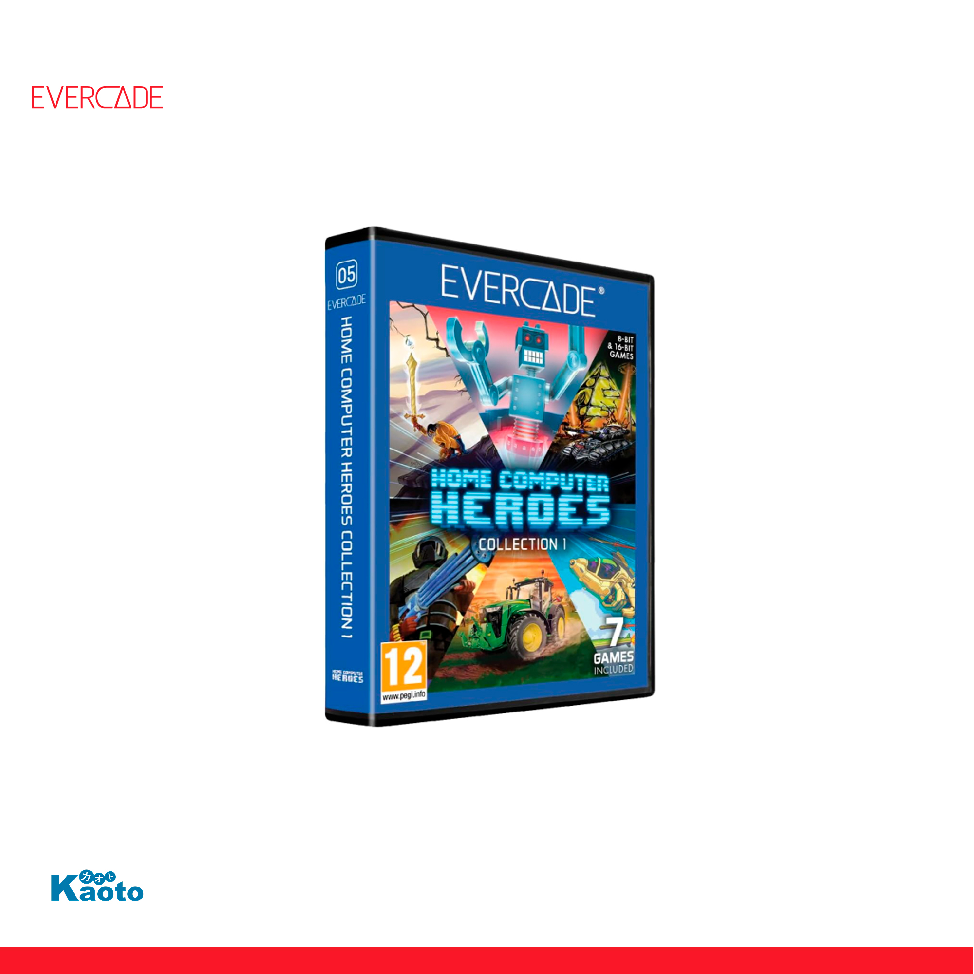 Cartucho Evercade Home Computer Heroes Collection 1 Nº05