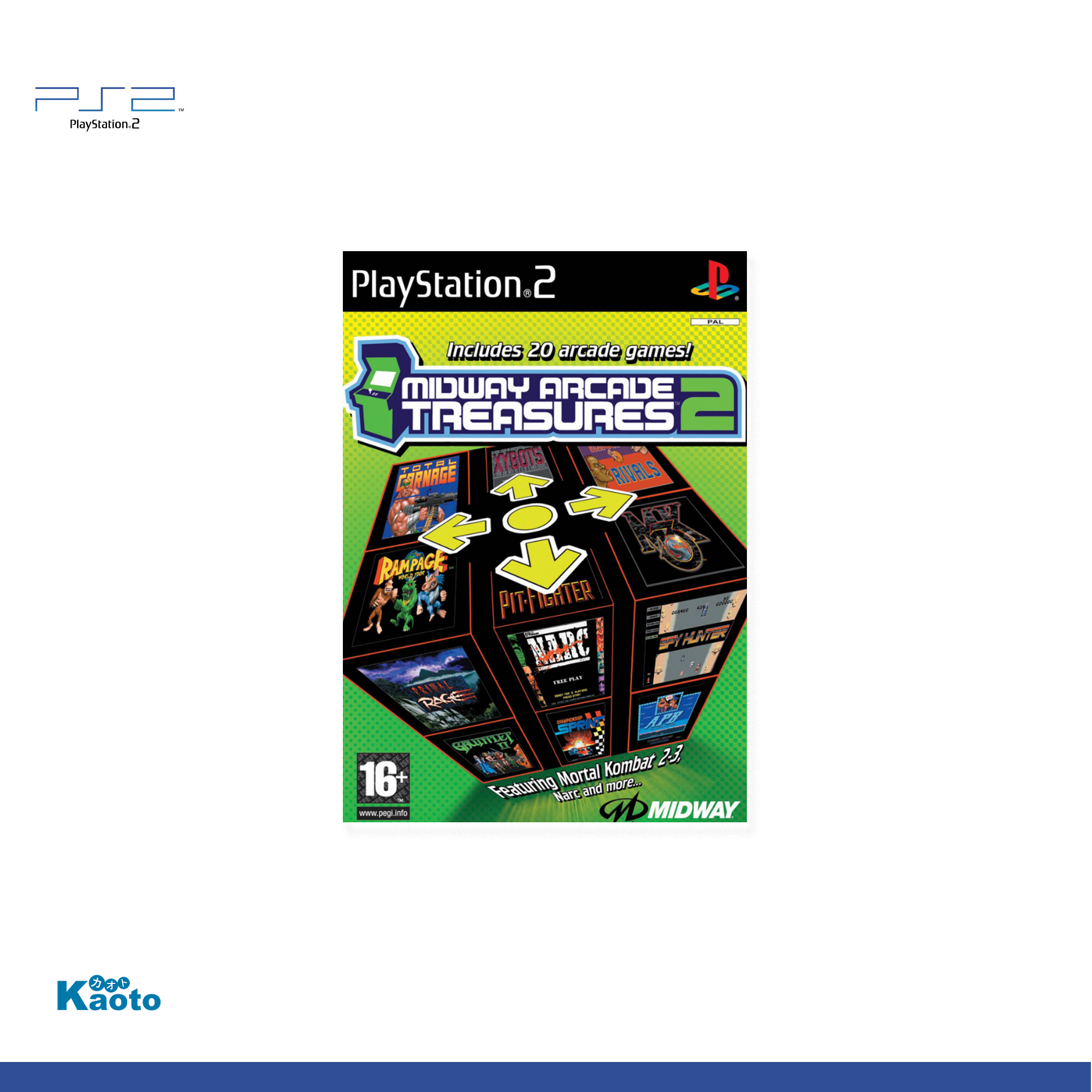 Midway Arcade Treasures 2 PLAYSTATION 2