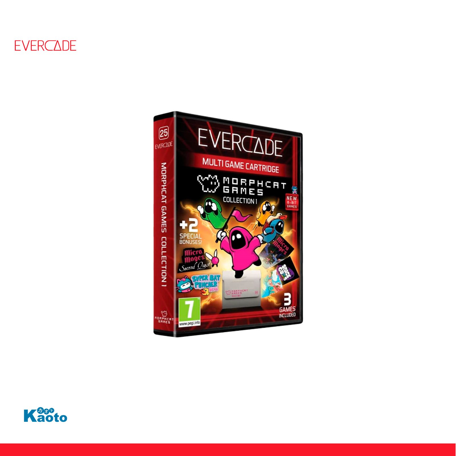Cartucho Evercade Morphcat Collection 1 Nº25