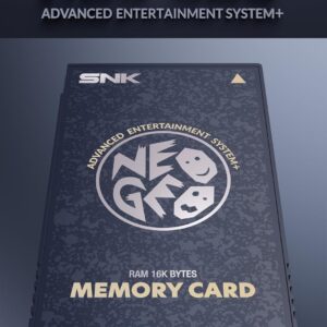 RESERVA Memory Card Black NEOGEO AES+