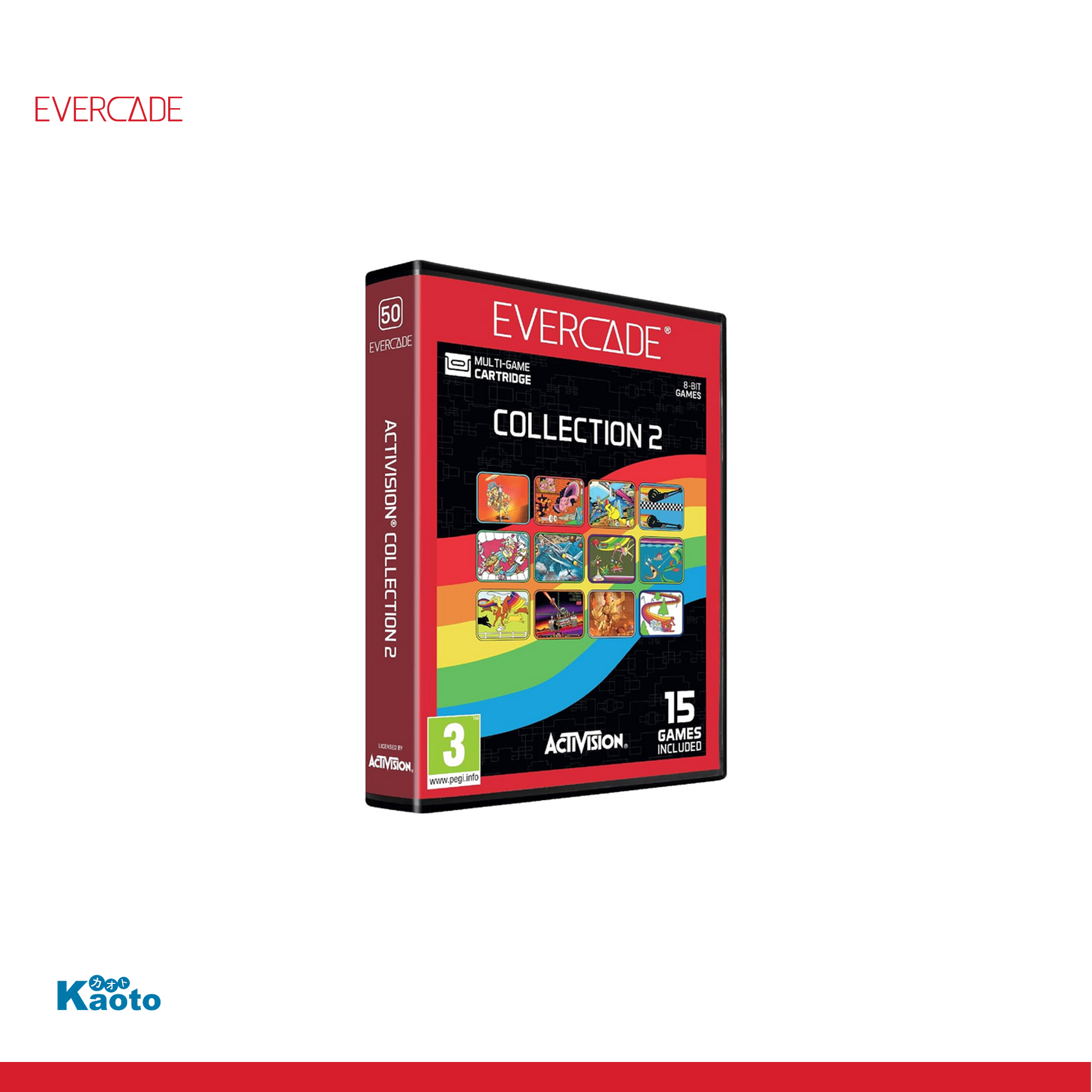 Cartucho Evercade Activision Collection 2 Nº50