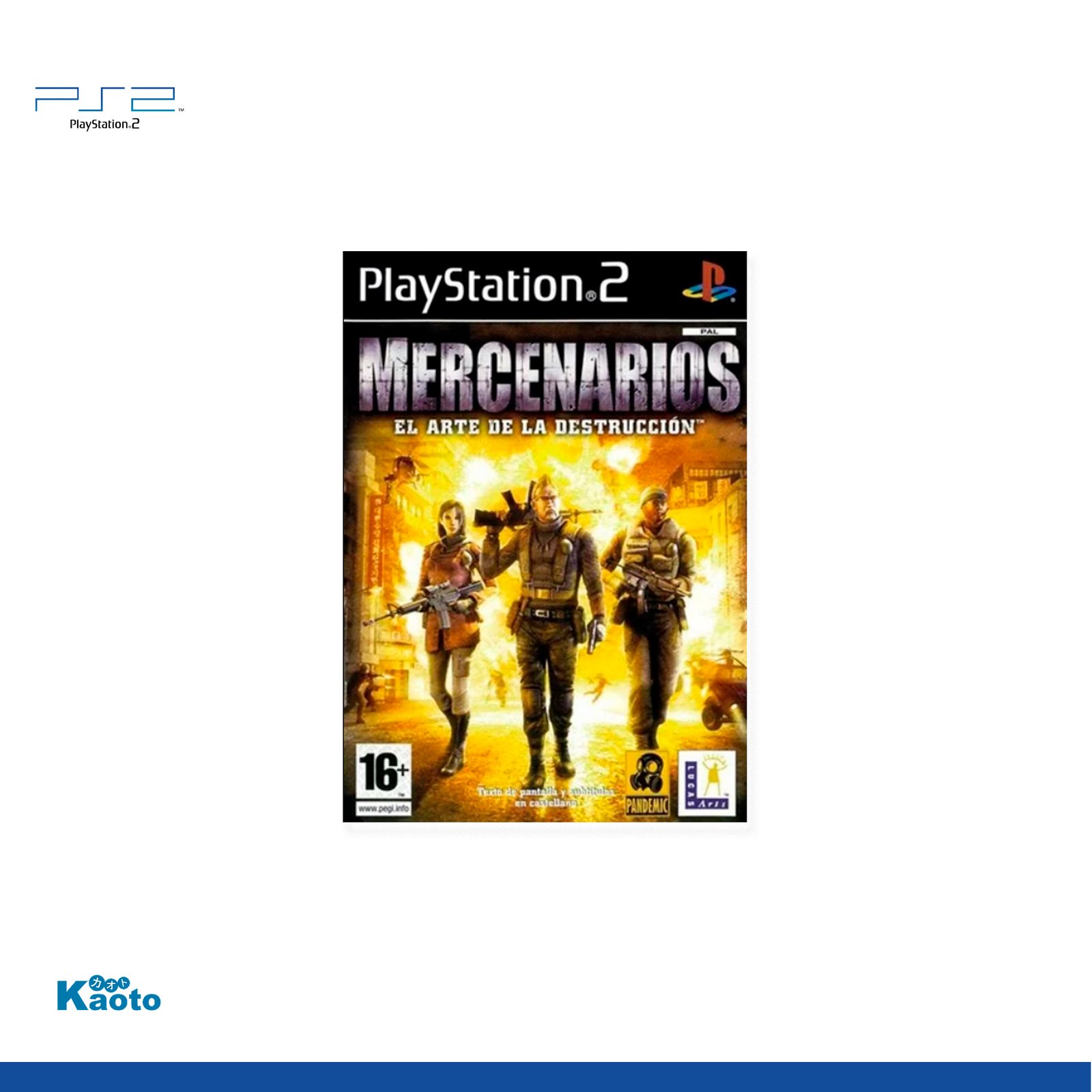 Mercenarios El Arte de la Destrucción PLAYSTATION 2