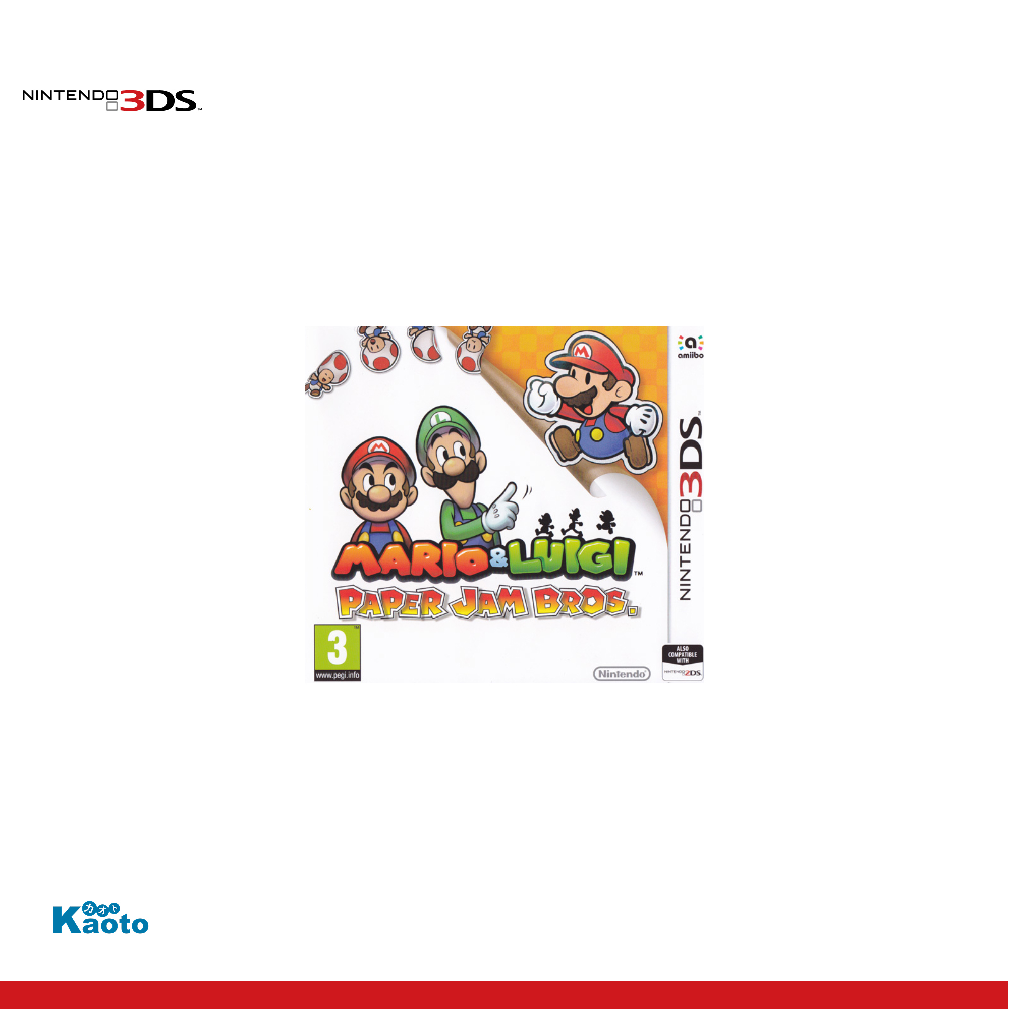 Mario & Luigi: Paper Jam NINTENDO 3DS