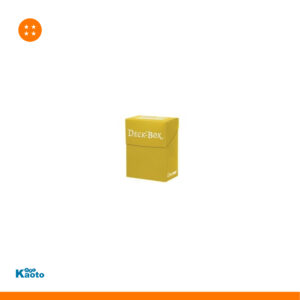 Caja de mazo Deck Box Solid Amarillo Ultra Pro