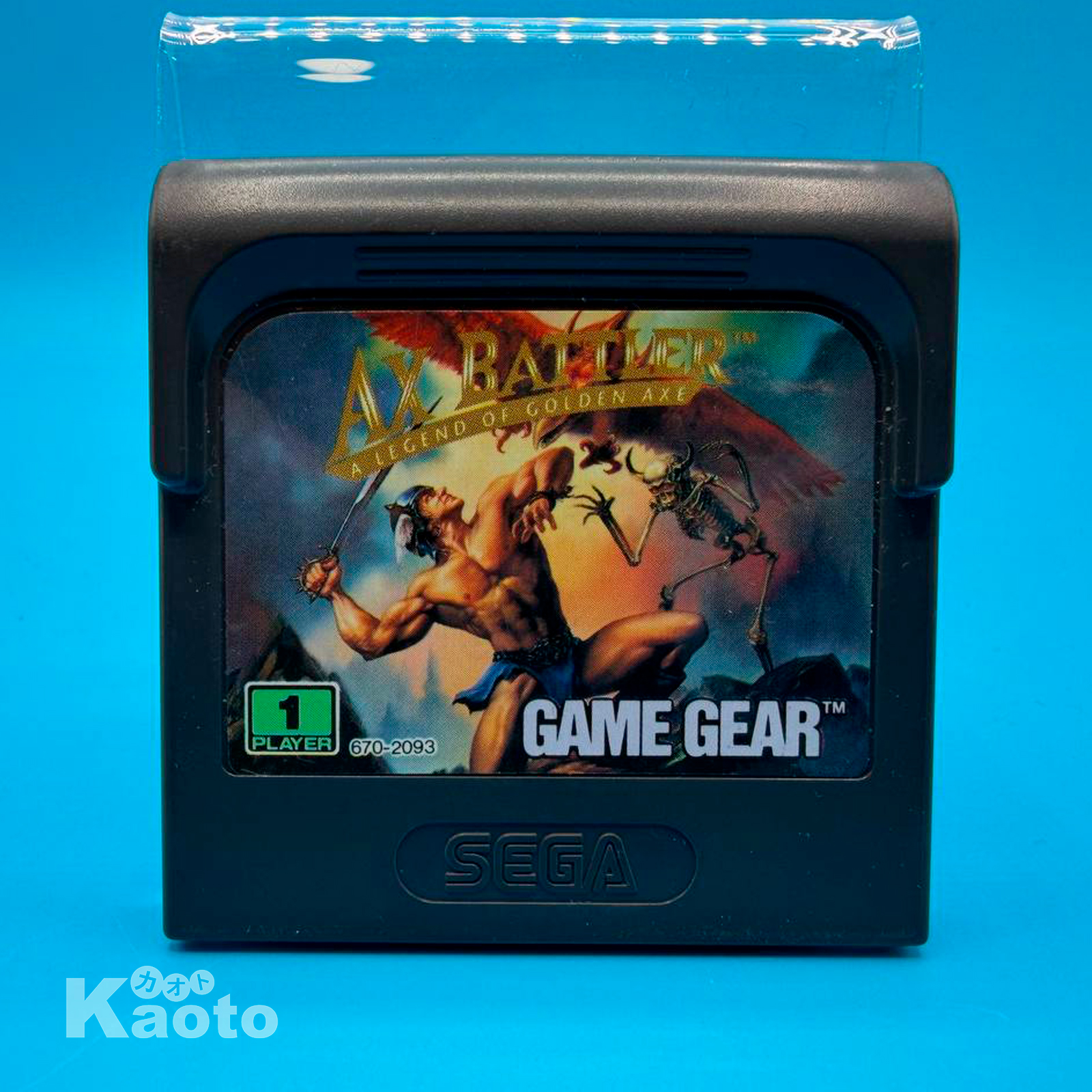 Cartucho Ax Battler A Legend of Golden Axe GAME GEAR