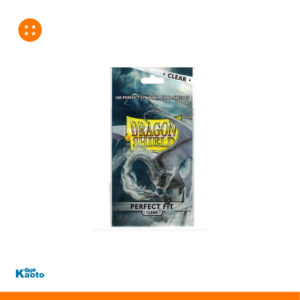 Fundas standard Perfect Fit Clear Transparente (100 fundas) Dragon Shield