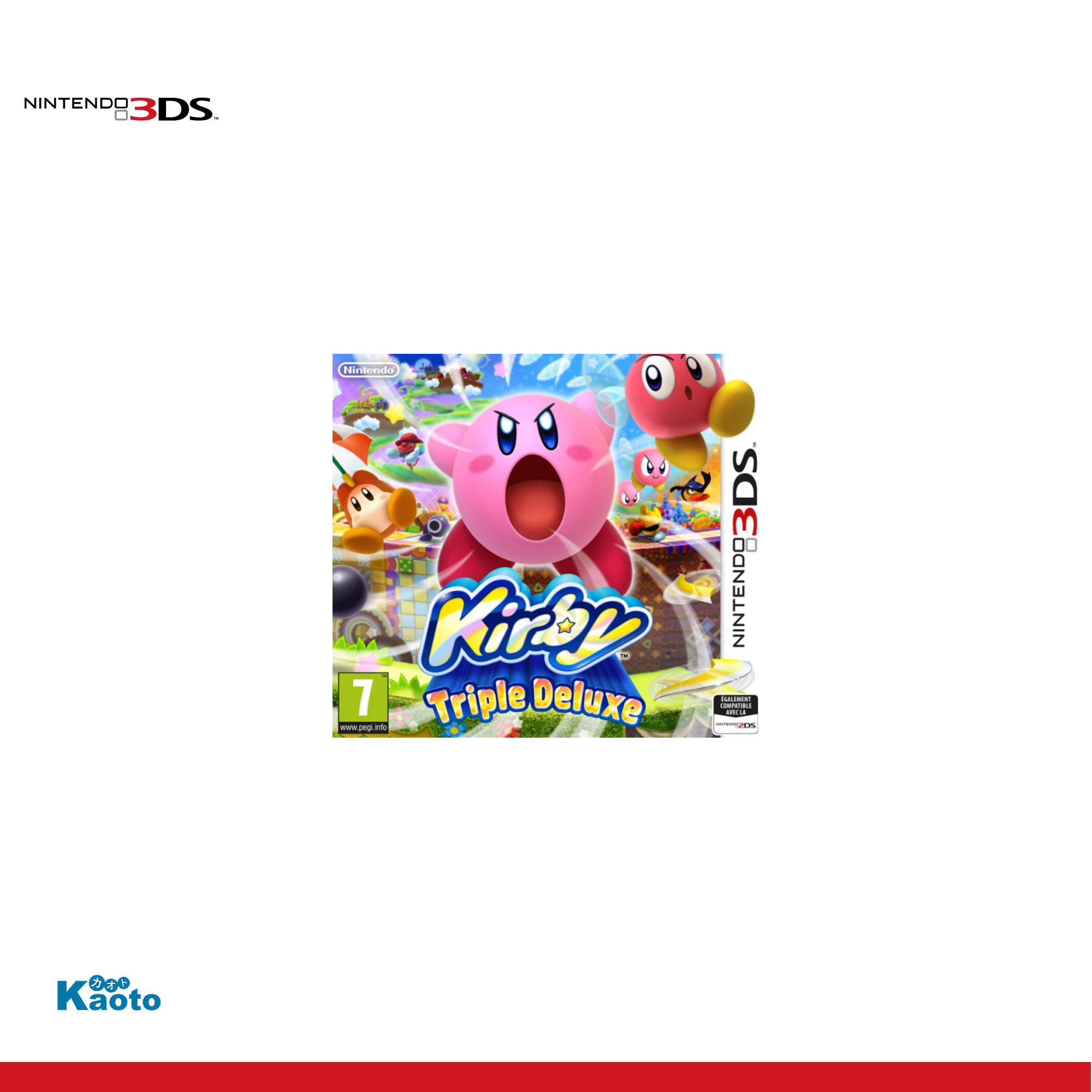 Kirby Triple Deluxe NINTENDO 3DS