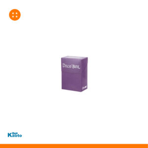 Caja de mazo Deck Box Solid Morado Ultra Pro
