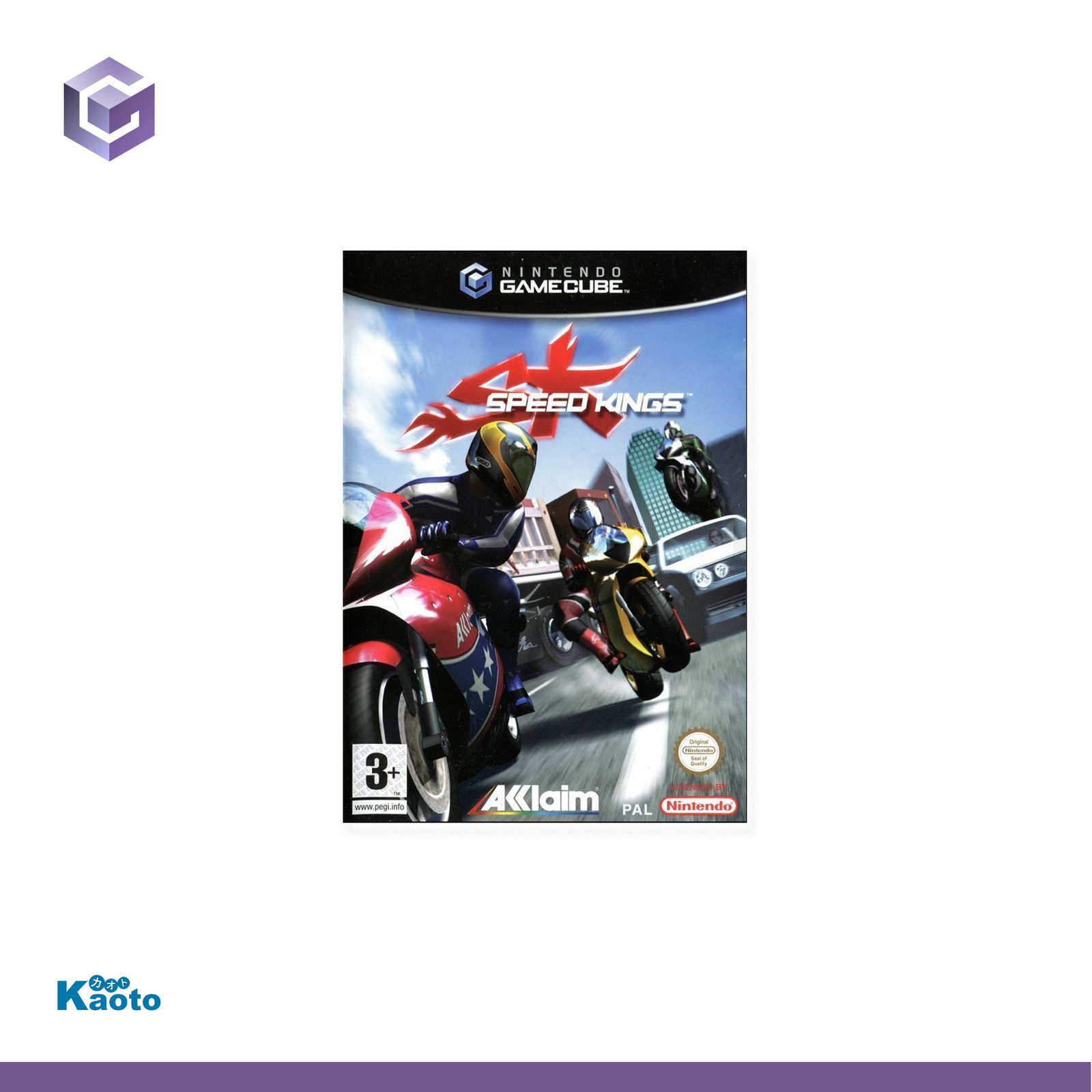 Sin Manual Speed Kings GAMECUBE