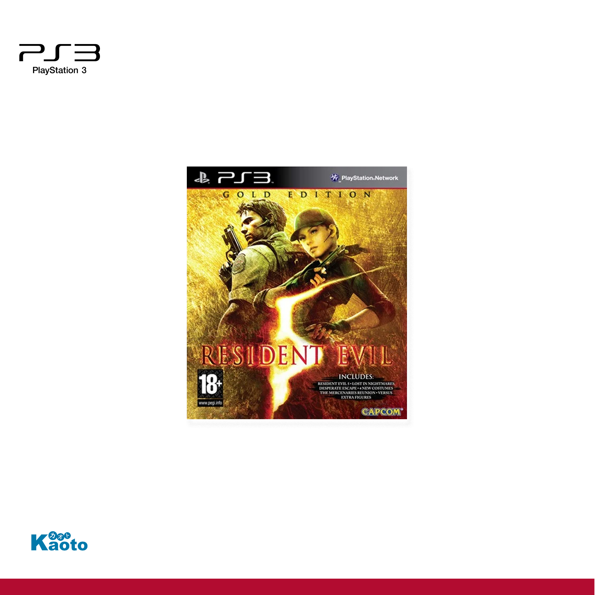 Resident Evil 5 Gold Edition PLAYSTATION 3