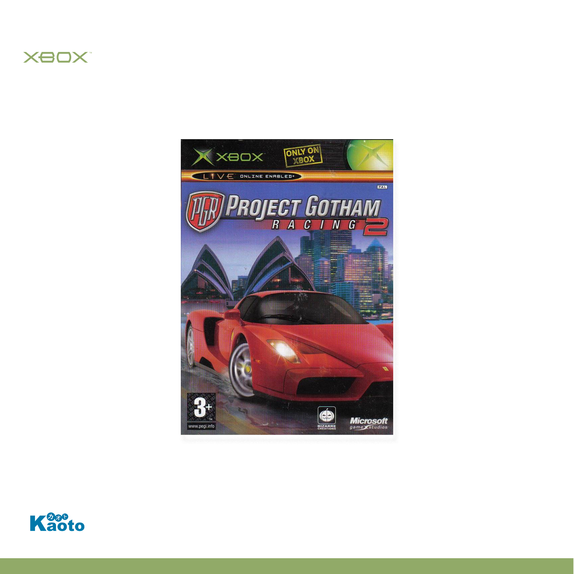Project Gotham Racing 2 XBOX