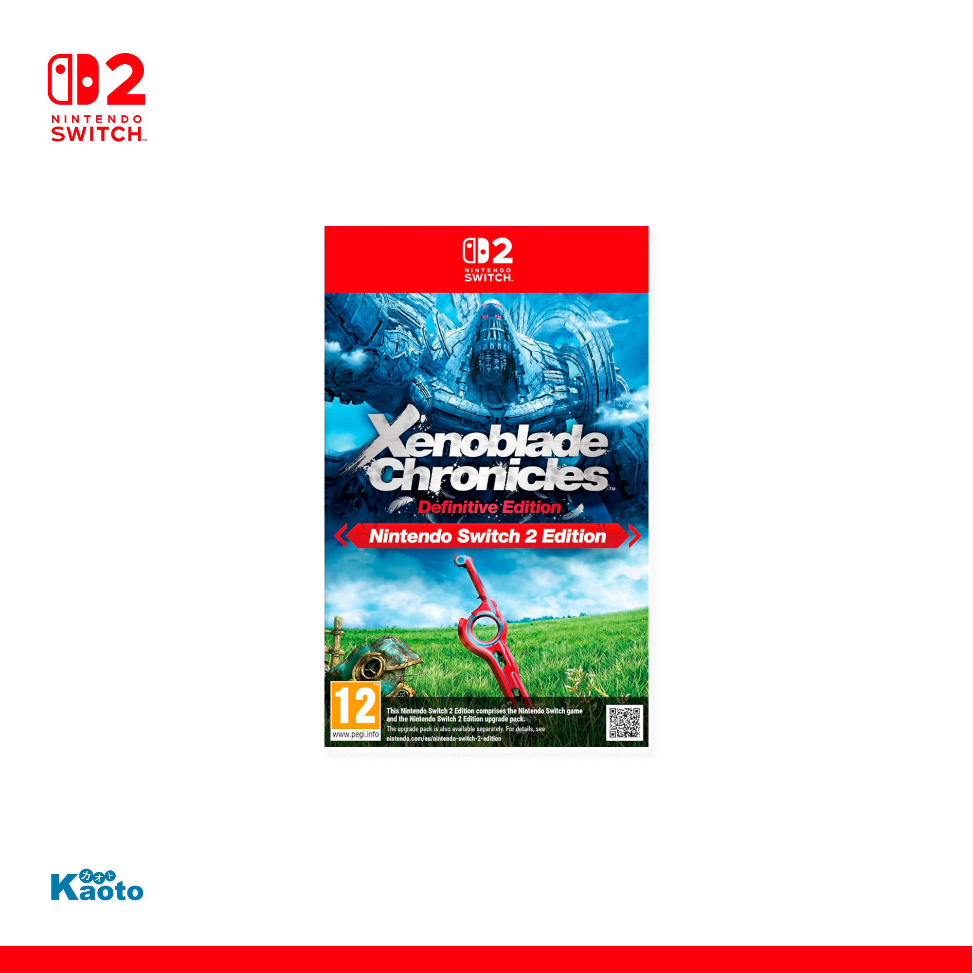 Xenoblade Chronicles Definitive Edition Nintendo Switch Edition SWITCH 2