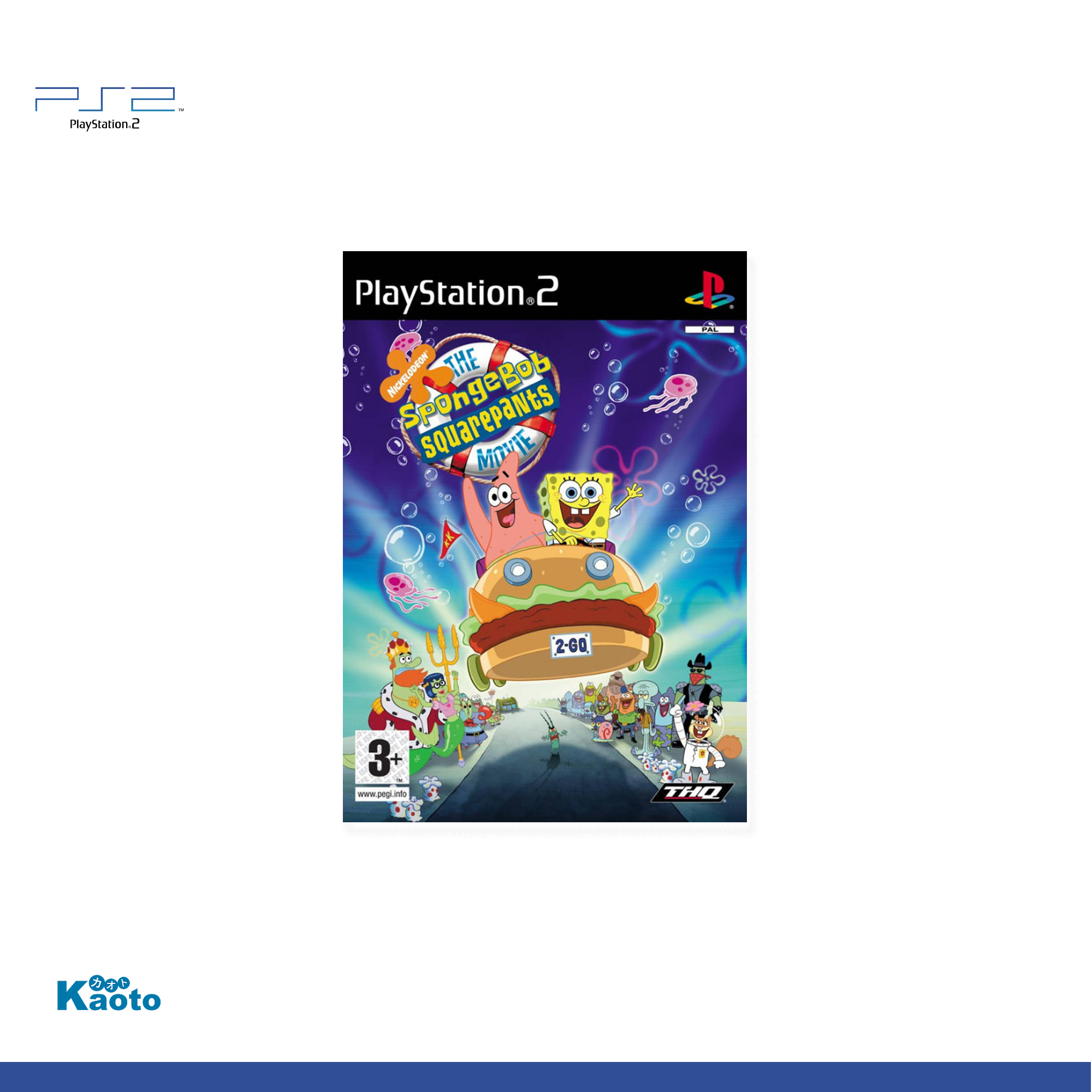 Bob Esponja La Película PLAYSTATION 2