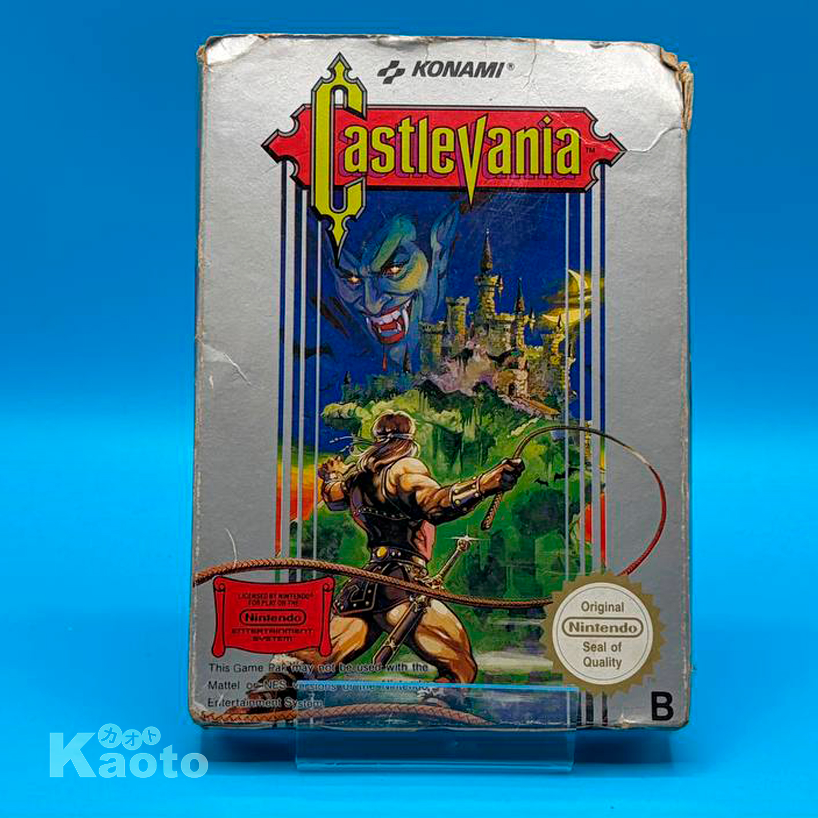 Sin Manual Castlevania NINTENDO NES