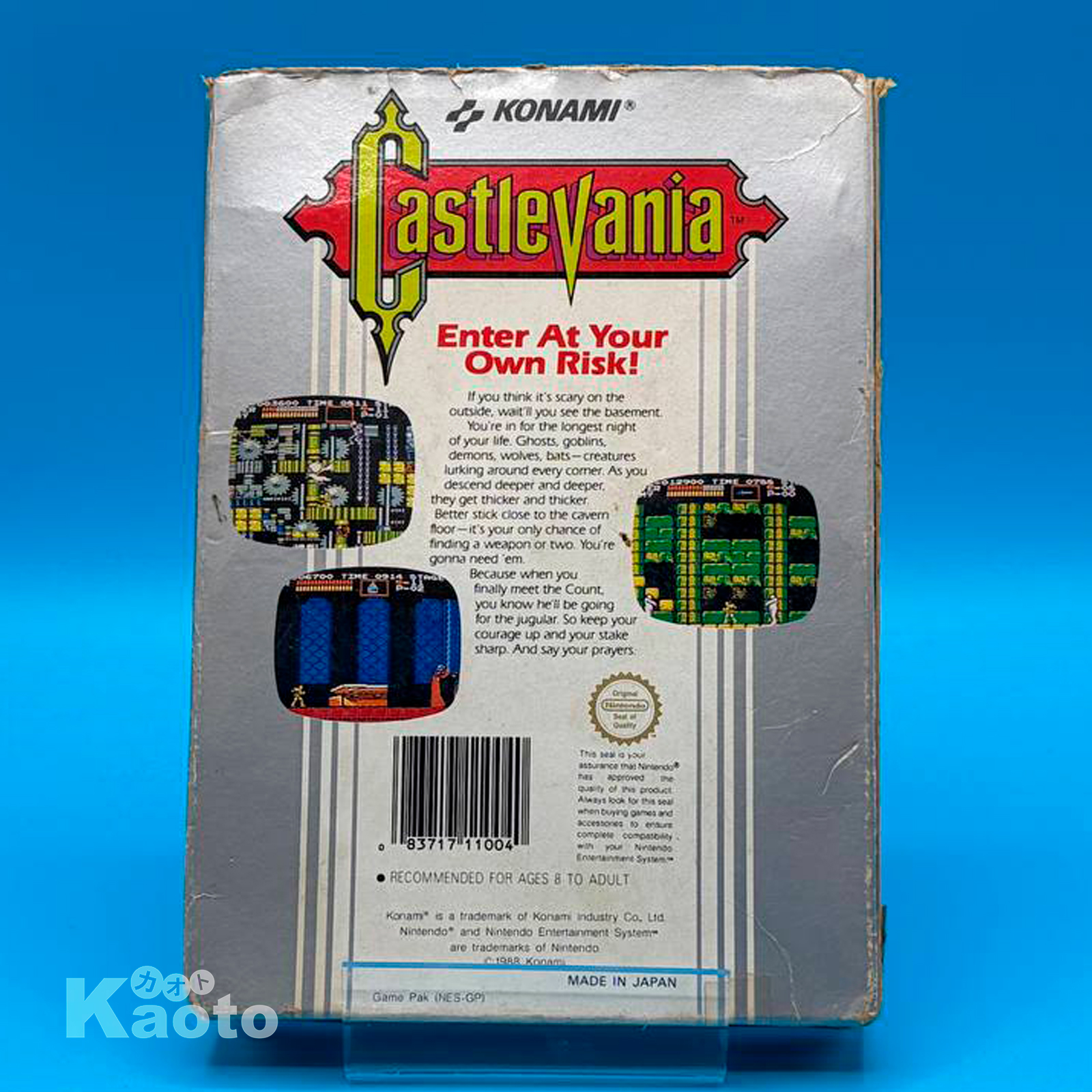 Sin Manual Castlevania NINTENDO NES - Imagen 2