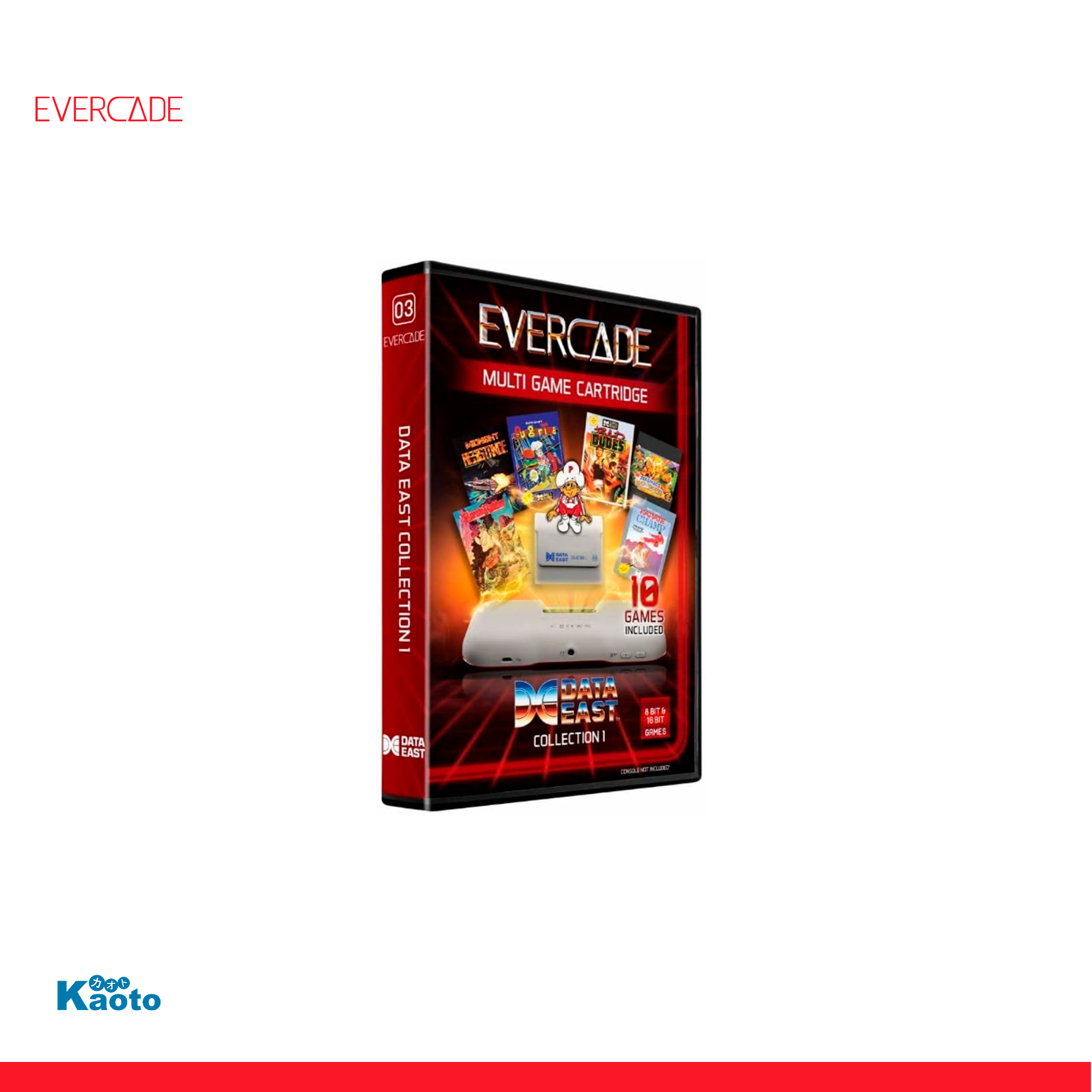 Cartucho Evercade Data East Collection 1 Nº03