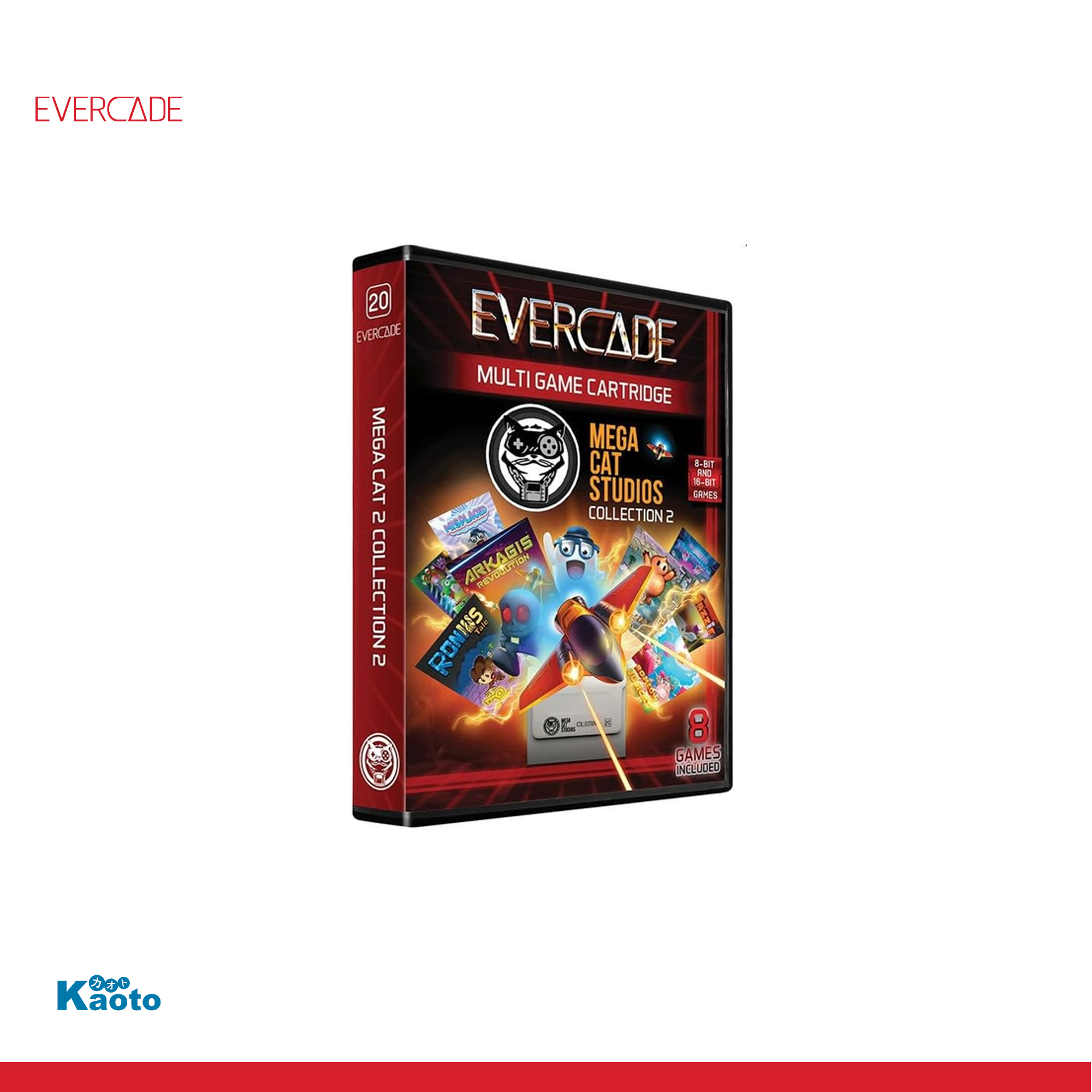 Cartucho Evercade Mega Cat Studios Collection 2 Nº20
