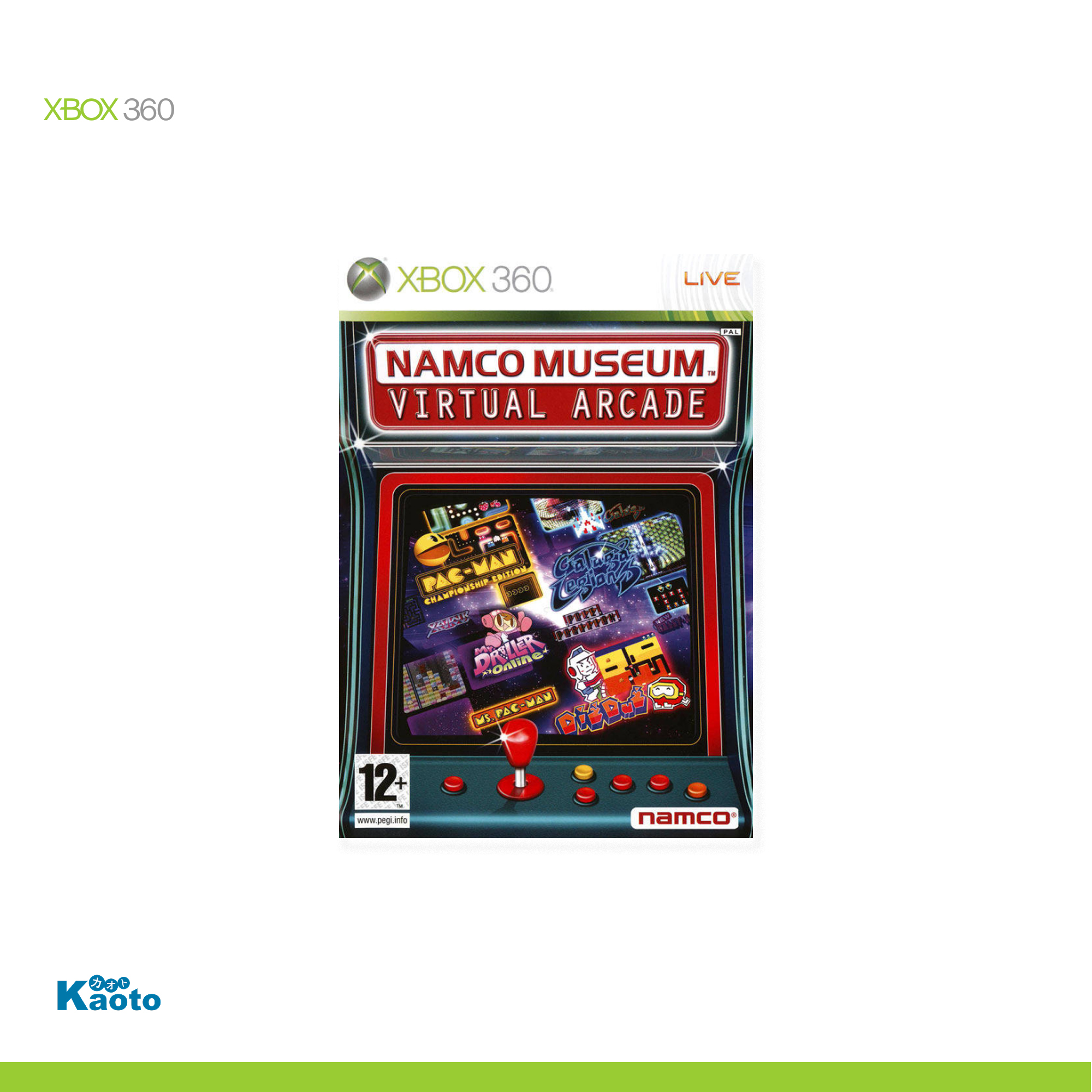 Namco Museum Virtual Arcade XBOX 360 (Importación inglesa)