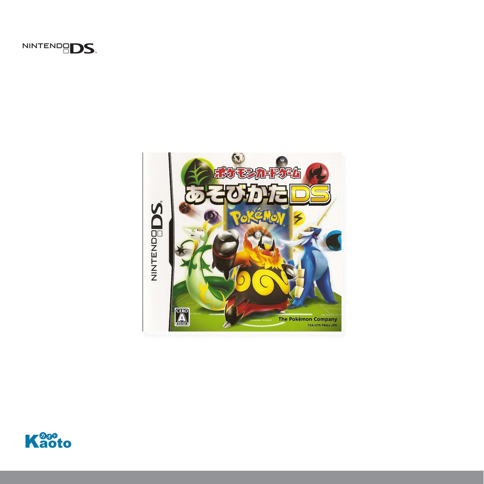 Pokemon Card Game Asobikata NINTENDO DS (Impostación japonesa)