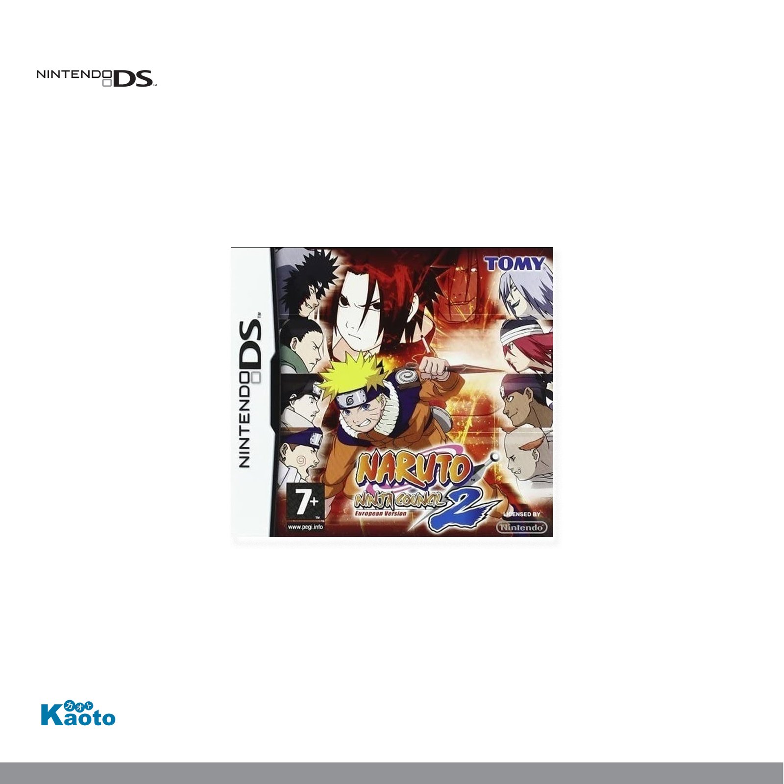 Sin Manual Naruto Ninja Council 2 NINTENDO DS