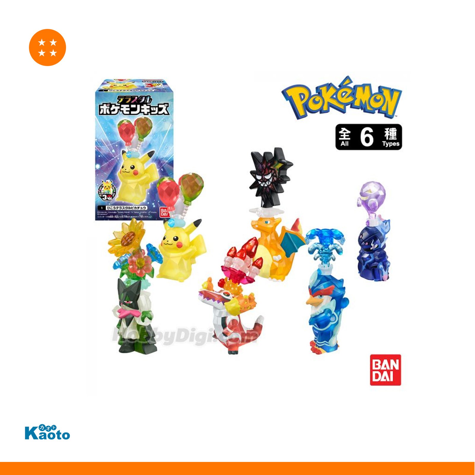 Minifura Pokemon Terastal 30th Anniversary