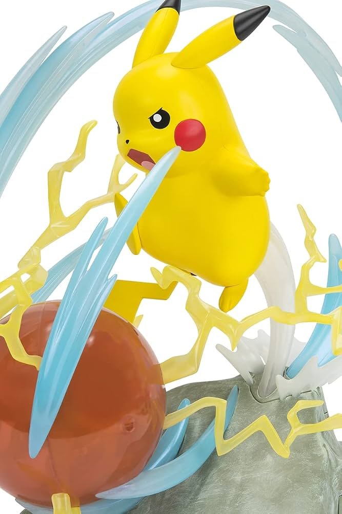 Figura Pikachu Deluxe 25cm Jazwares - Imagen 2