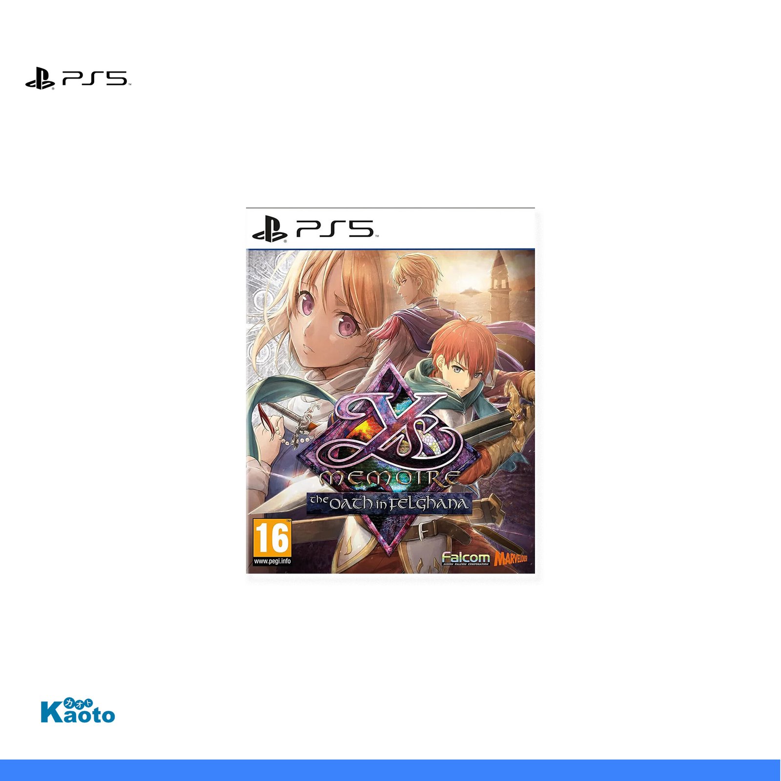 Ys Memoire: The Oath in Felghana PLAYSTATION 5