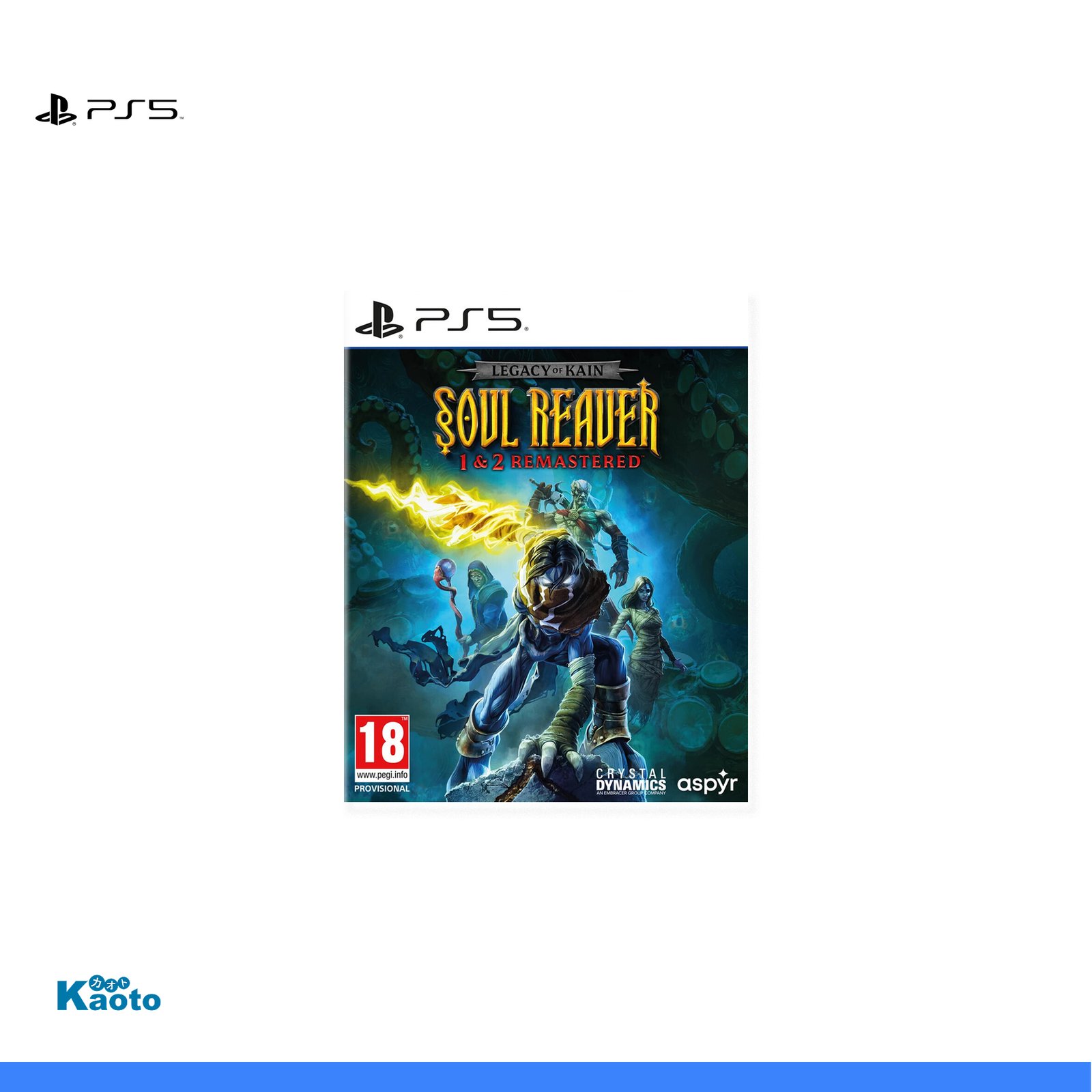Soul Reaver Legacy of Kain 1 & 2 Remastered PLAYSTATION 5