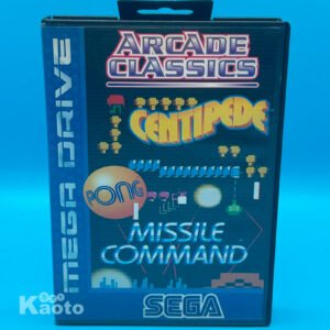 Arcade Classics Centipede + Pong + Missile Command MEGA DRIVE
