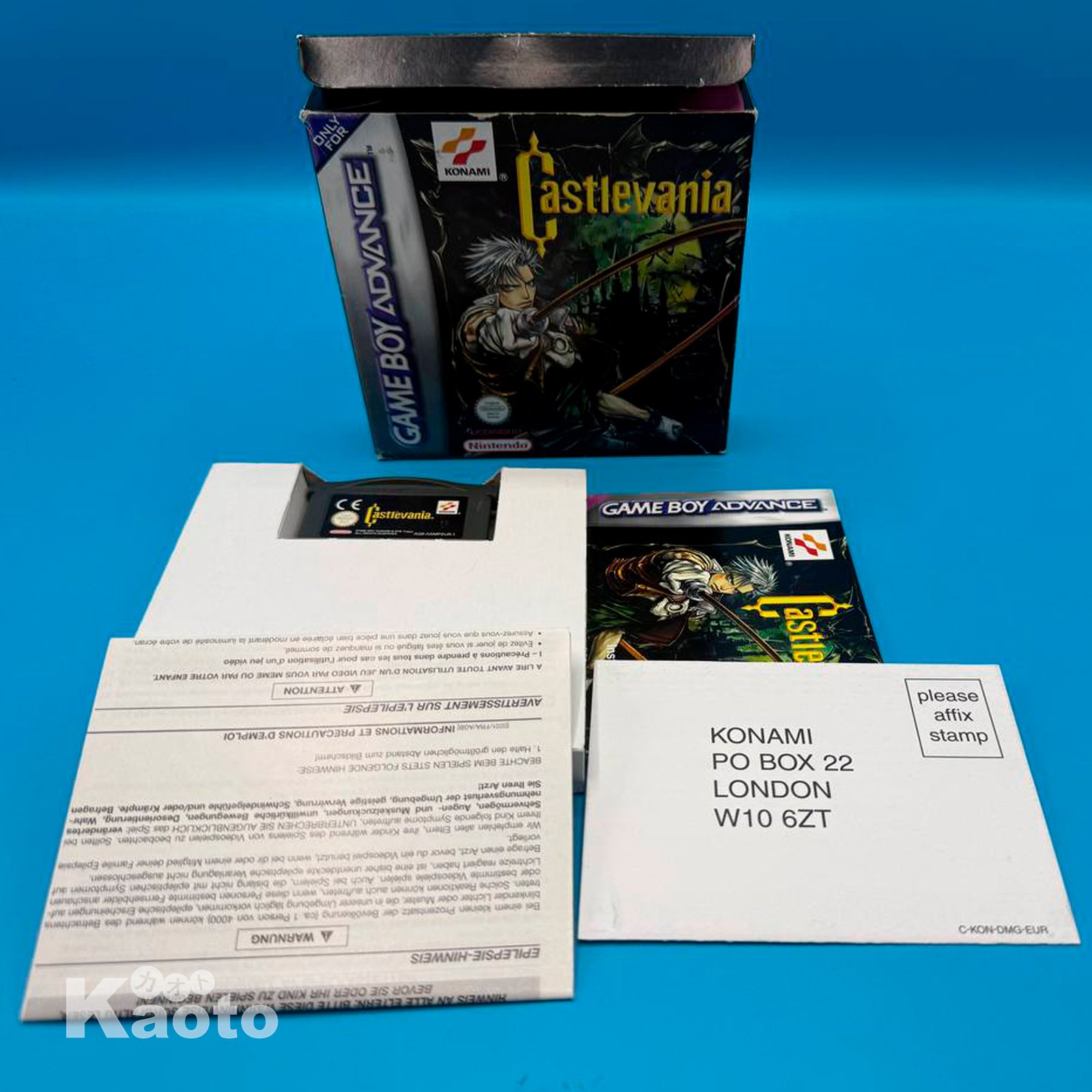 Castlevania Circle of the Moon GAME BOY ADVANCE - Imagen 3