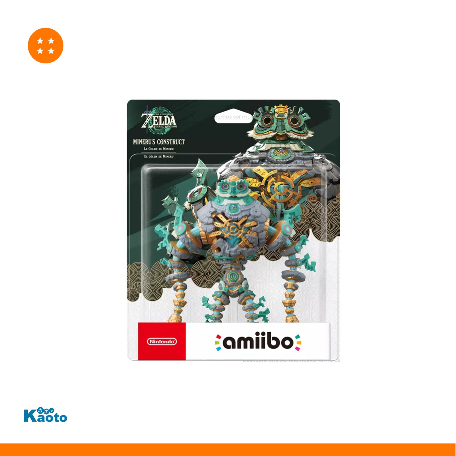 Amiibo Golem de Mineru The Legend of Zelda Tears of the Kingdom