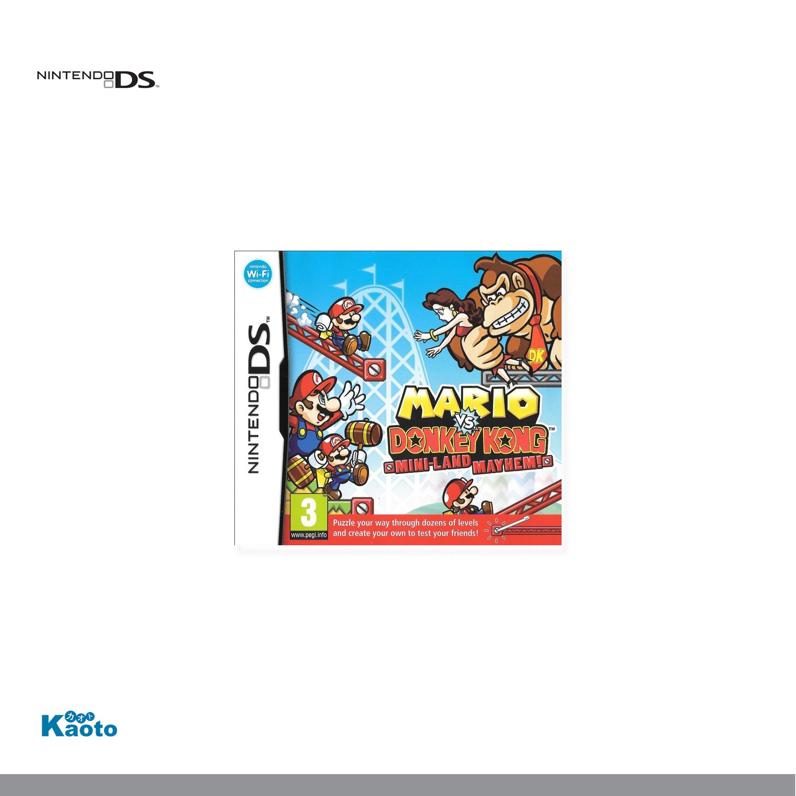 Mario vs Donkey Kong Megalio en Minilandia NINTENDO DS